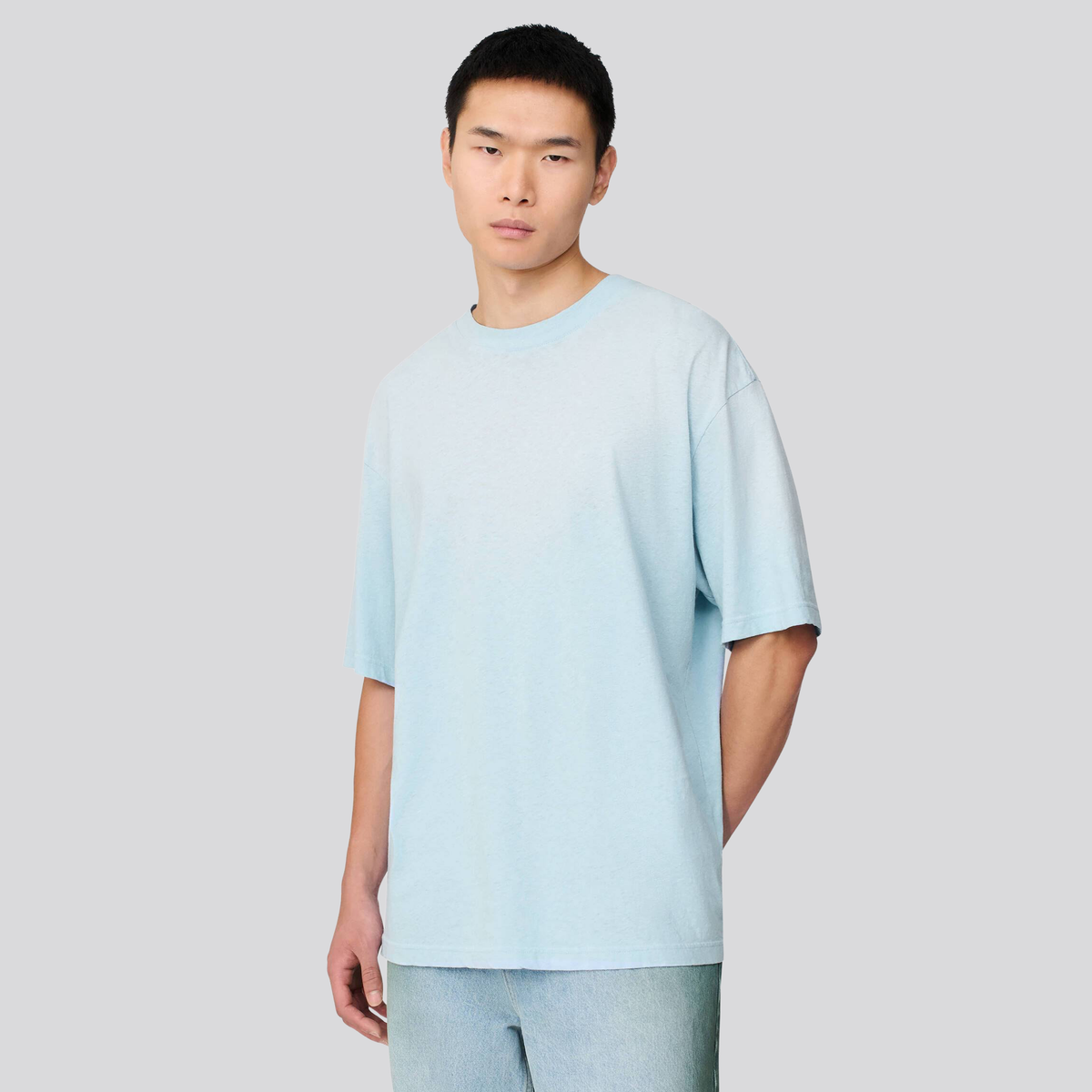 Camiseta Celeste Axel Arigato Bubble Reverse