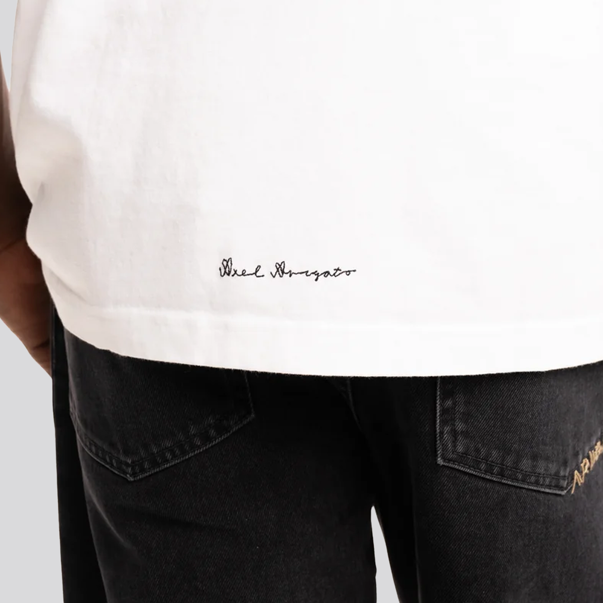 Camiseta Blanca Axel Arigato Flow