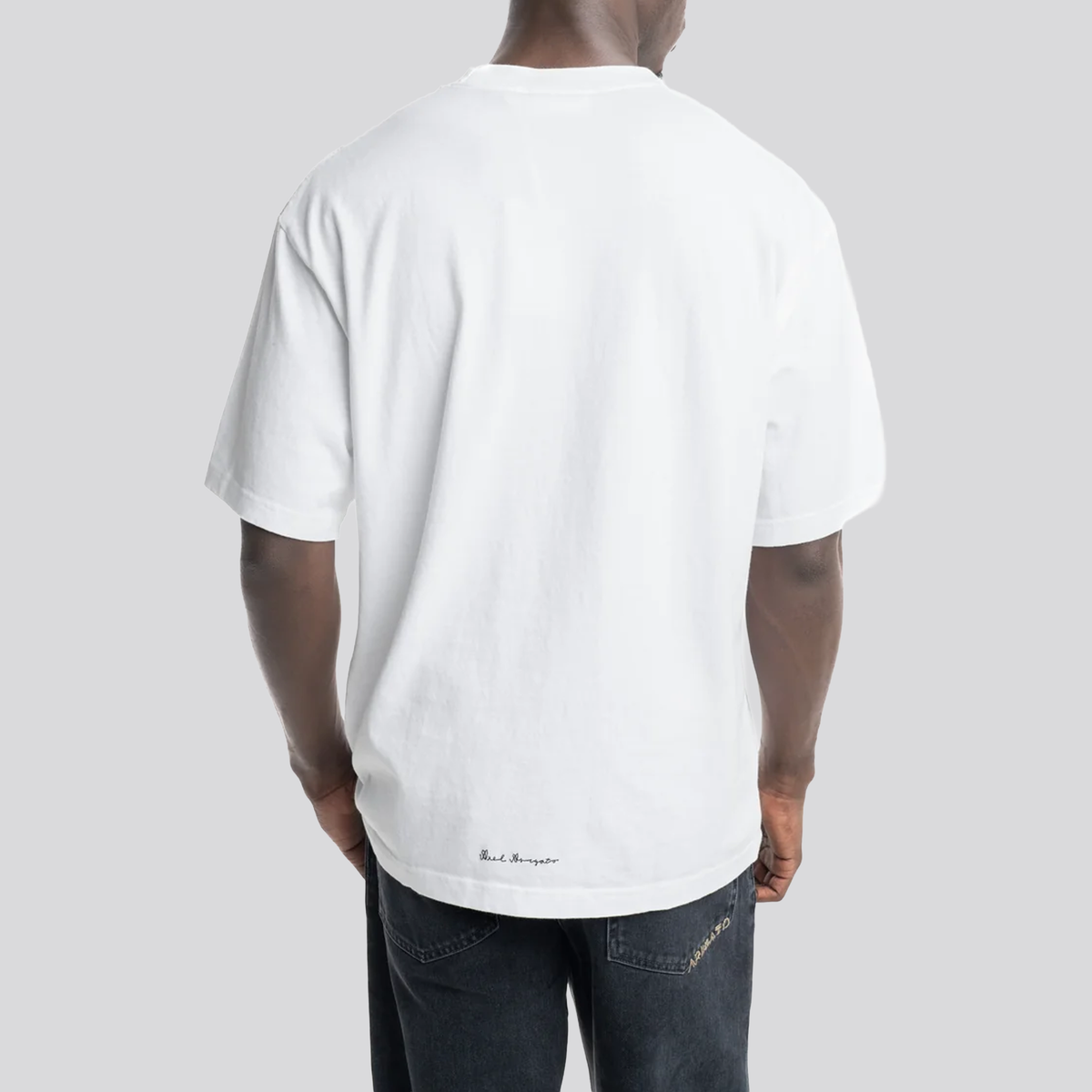 Camiseta Blanca Axel Arigato Flow