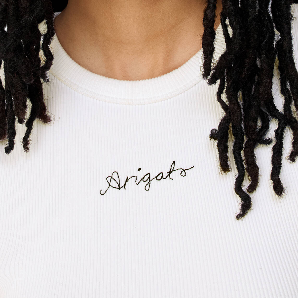 Top Blanco Axel Arigato Ribbed Tank