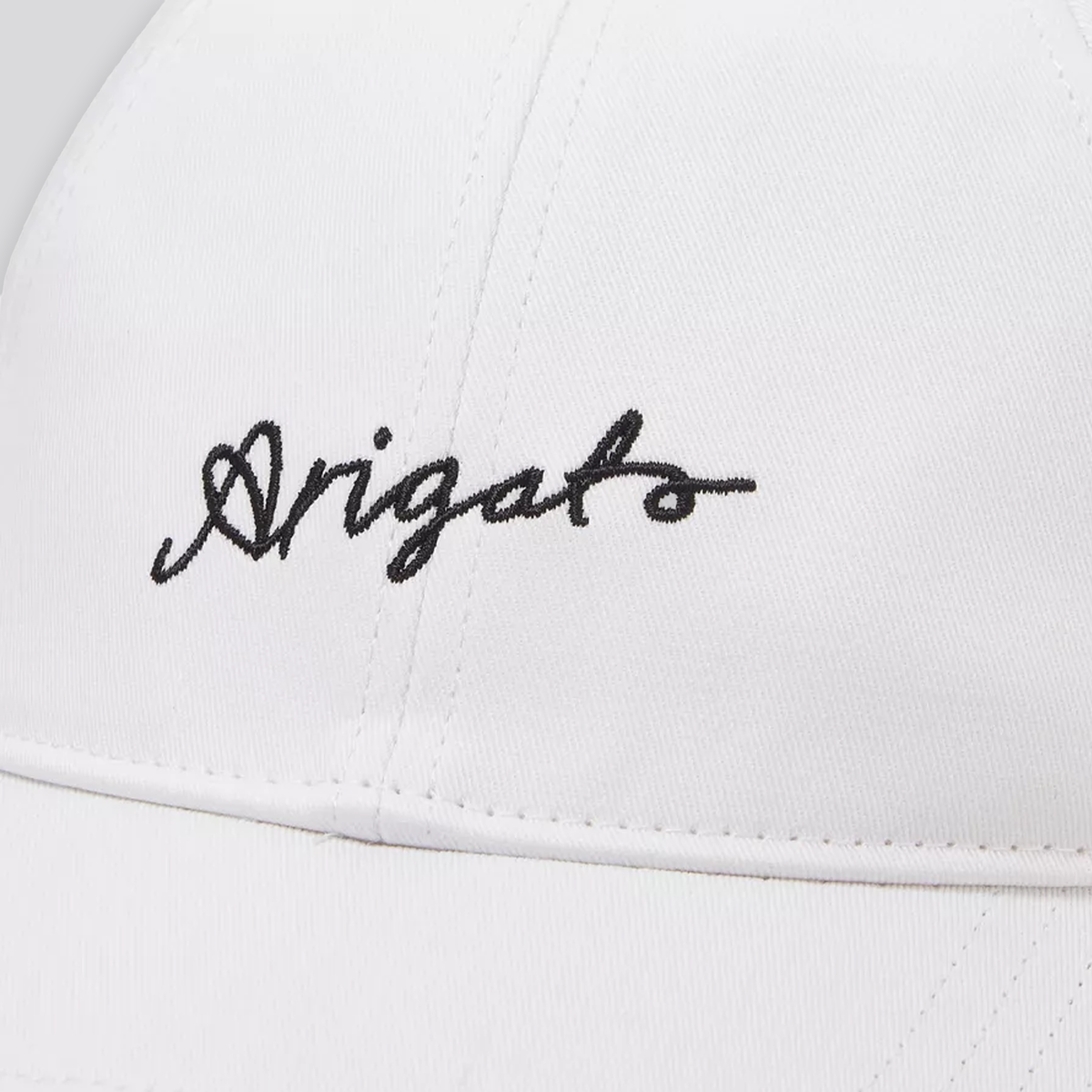 Gorra Blanca Axel Arigato Logo Scribble