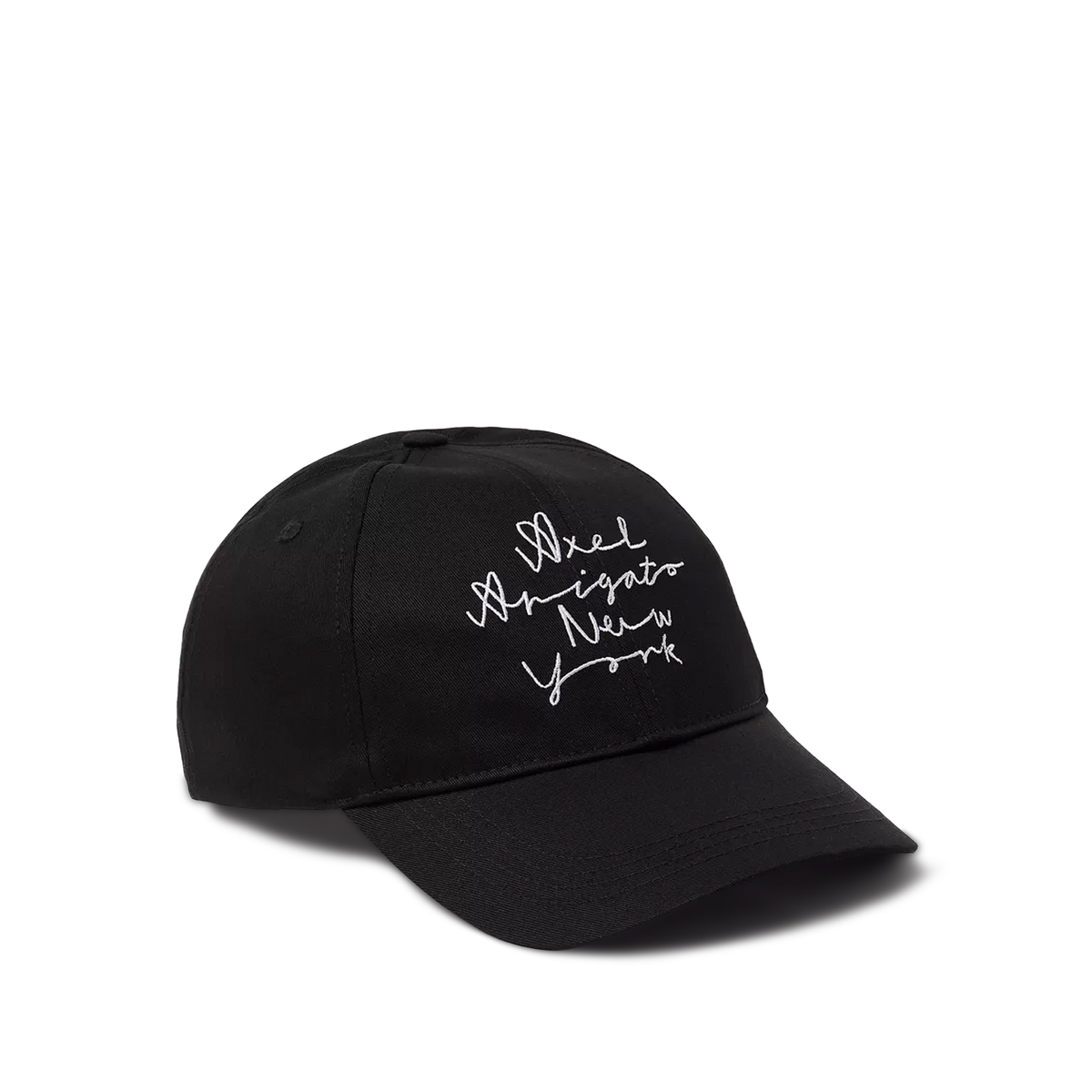 Gorra Blanca Axel Arigato Logo Scribble New York