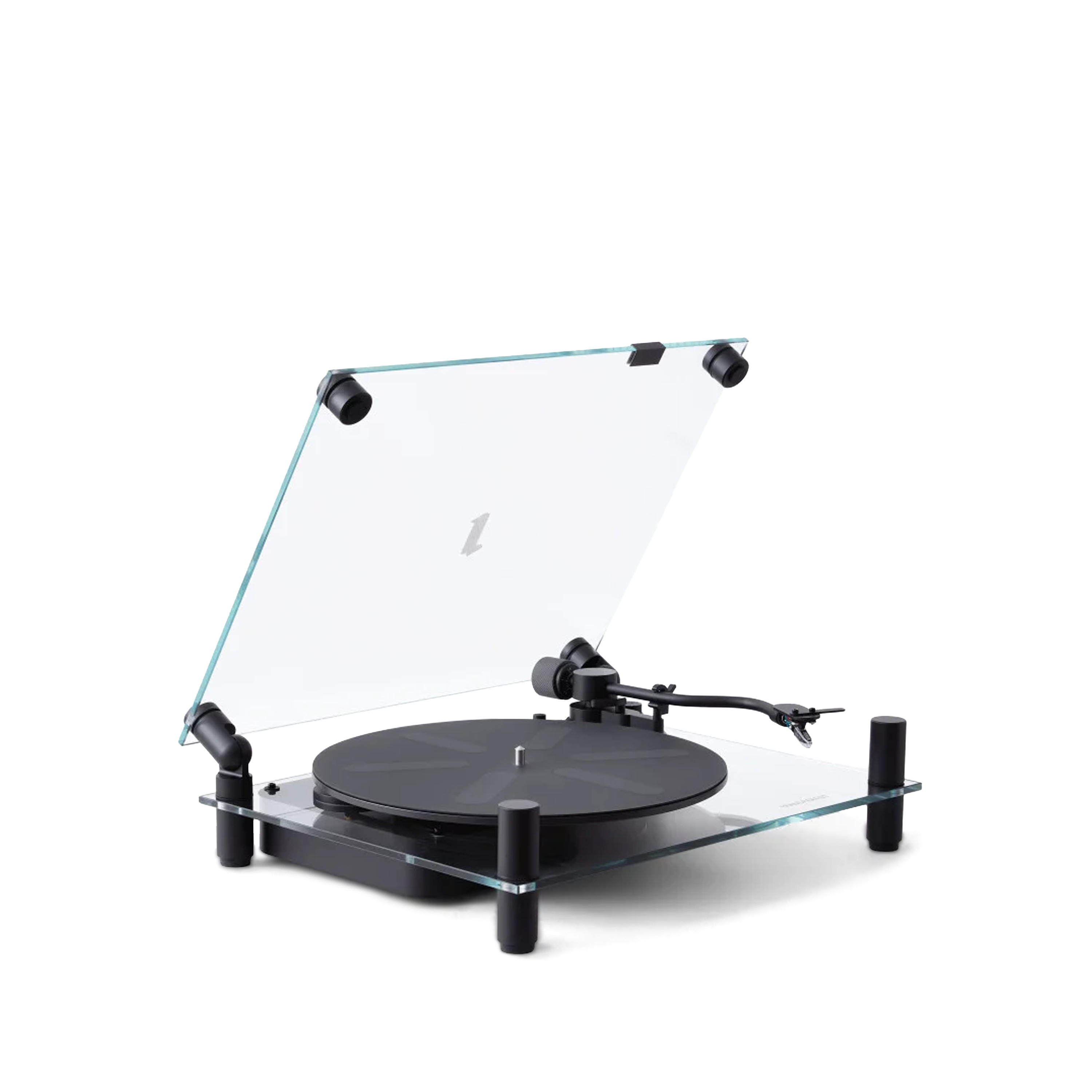 Speaker Negro Transparent "Turntable"