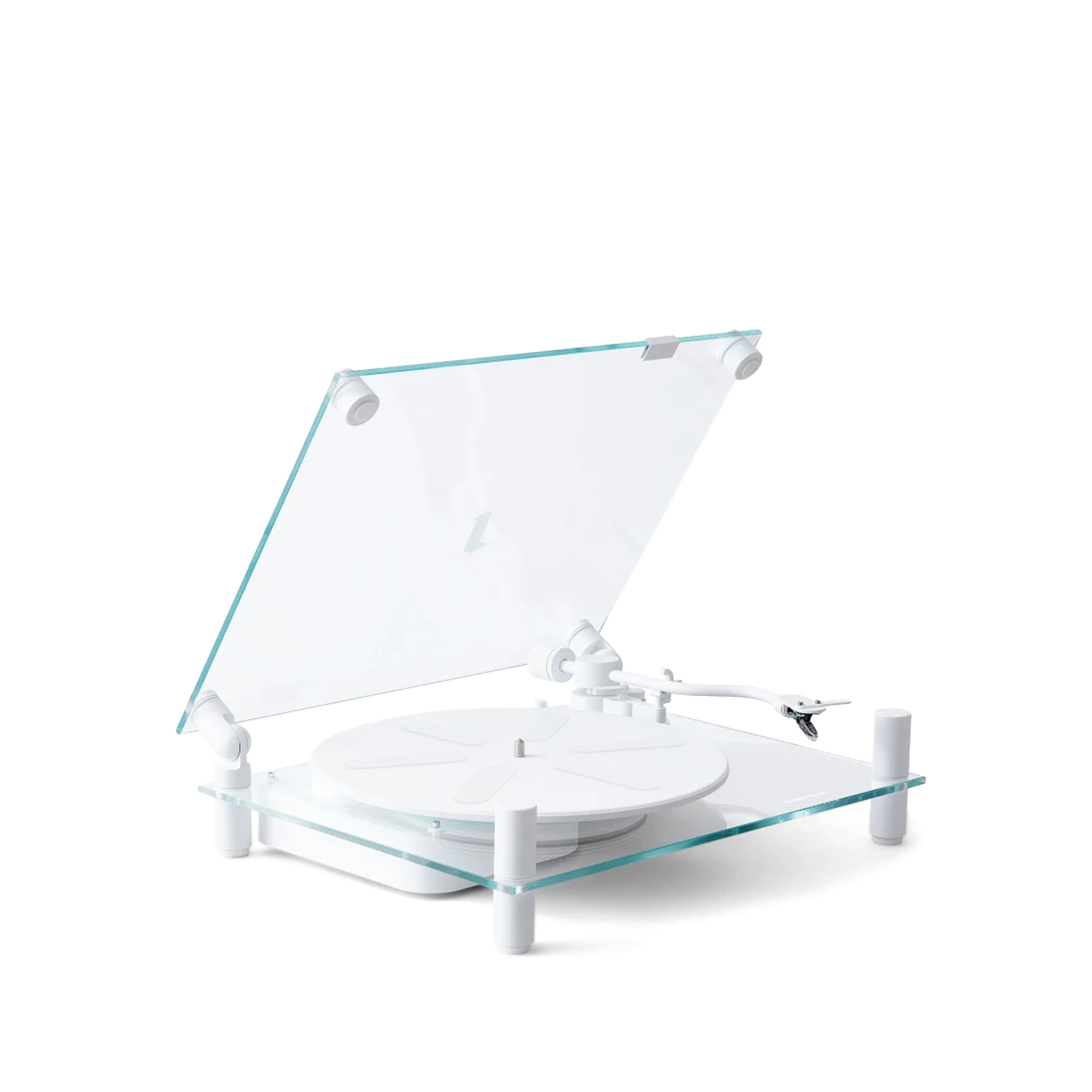 Speaker Blanco Transparent "Turntable"