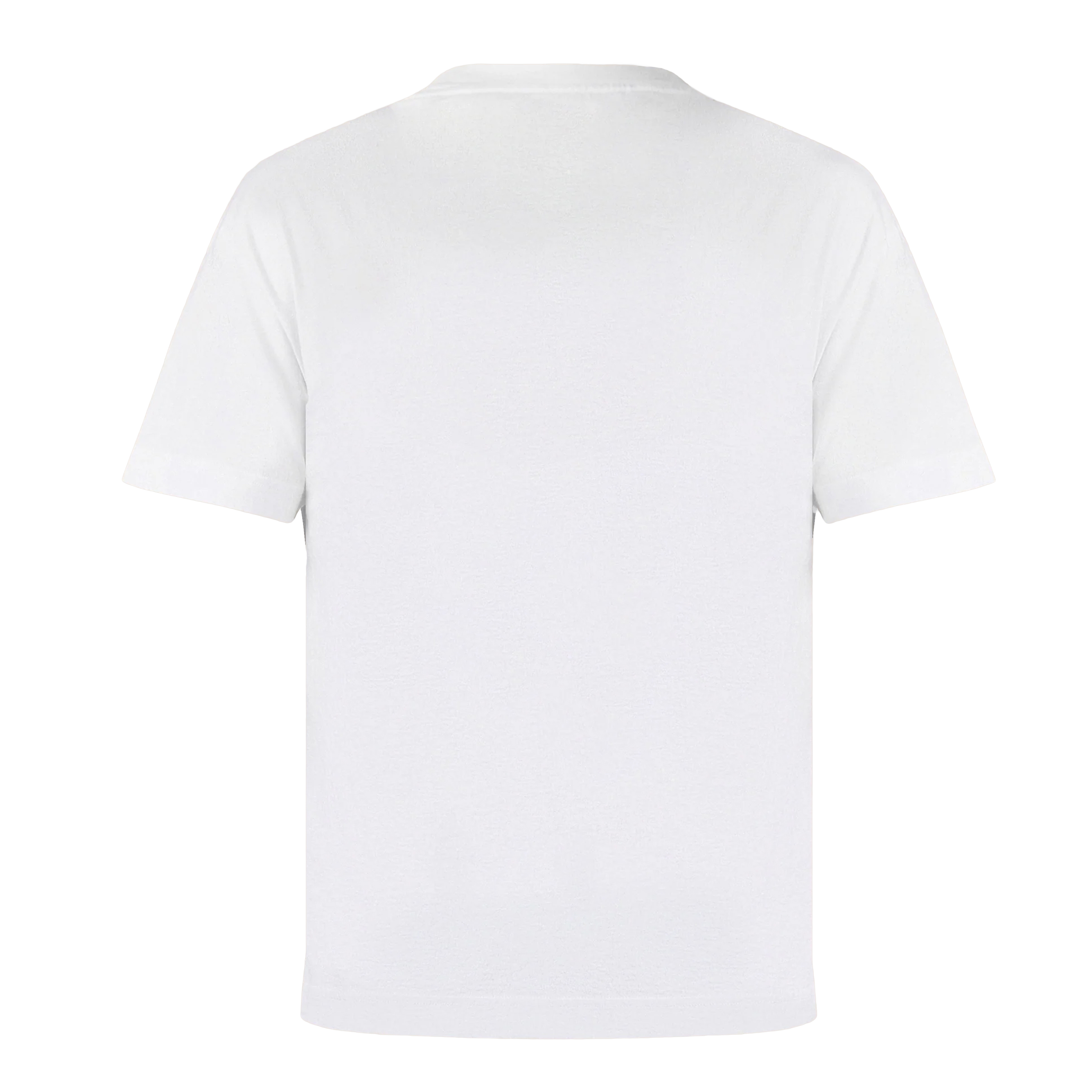 Camiseta Blanca Versace Couture V Circle Logo Chest