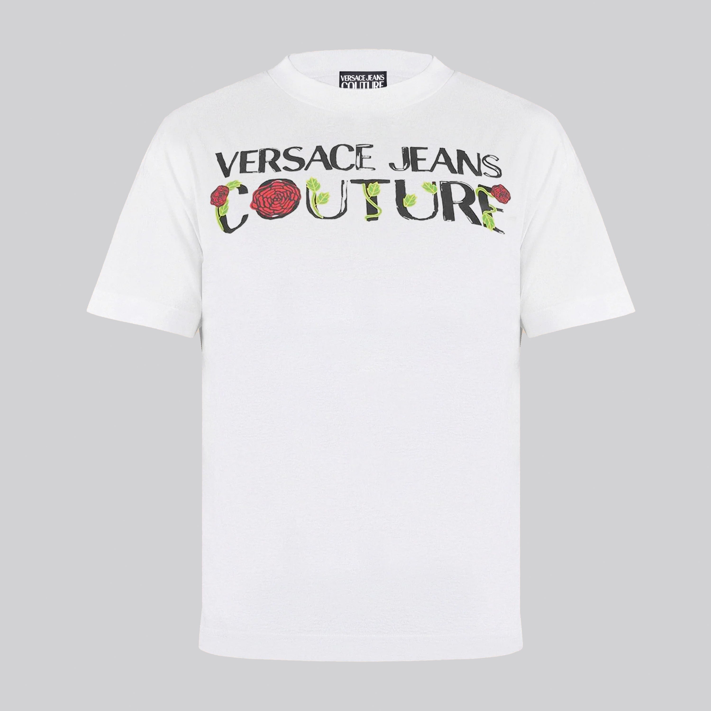 Camiseta Blanca Versace Couture Organic