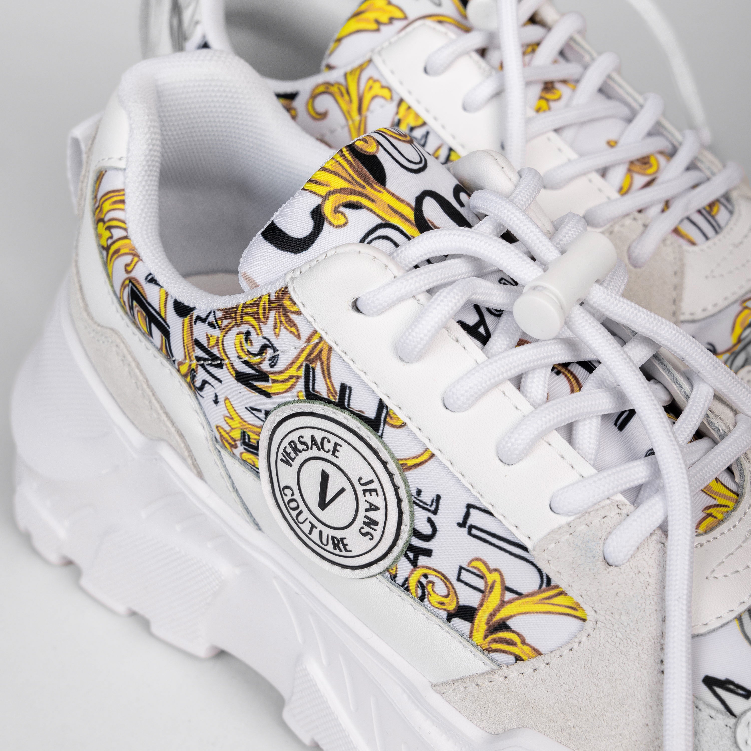 Versace Jeans Zapatos Versace Hombre Blancos Deportivas Versace