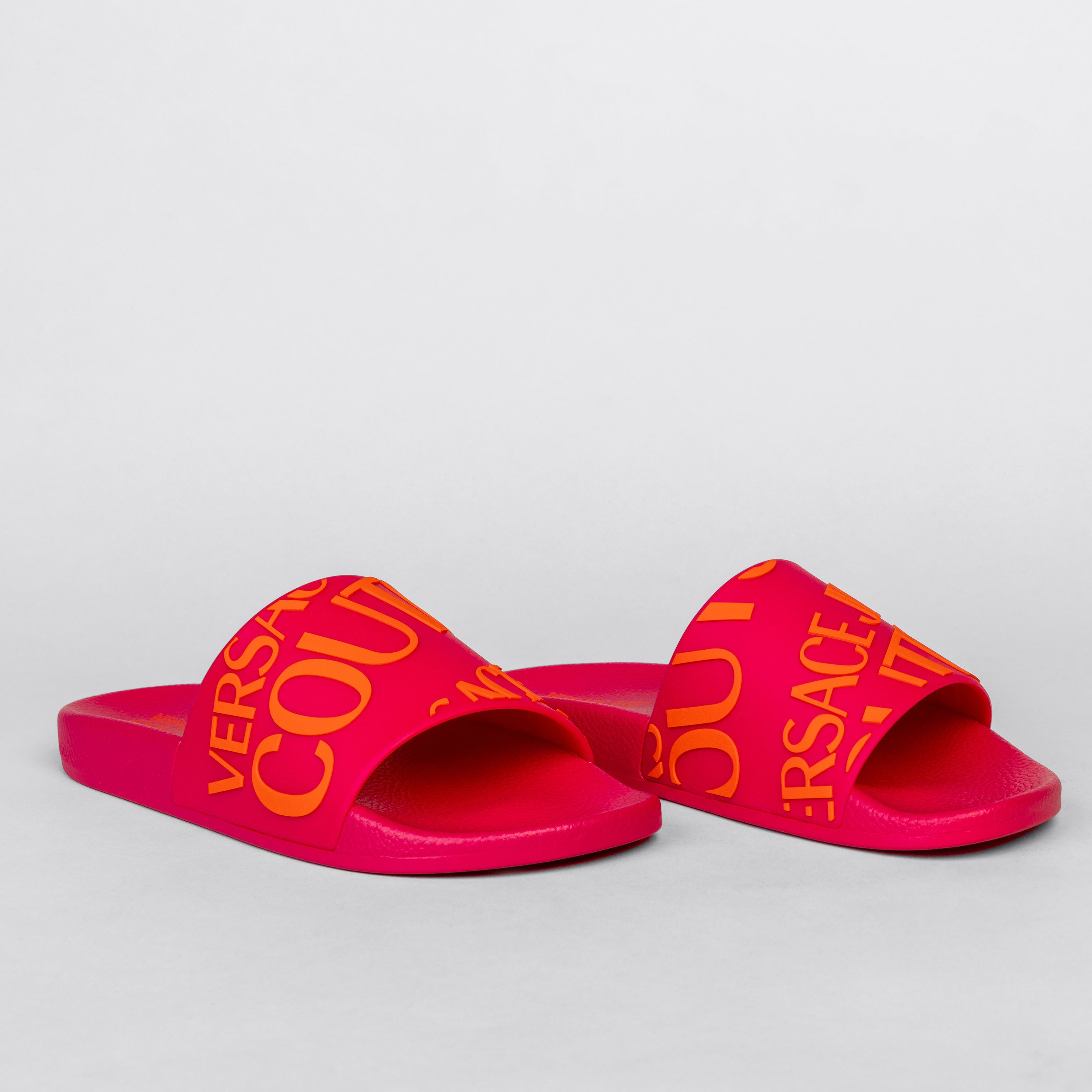 Sandalias Fucsia Versace Couture