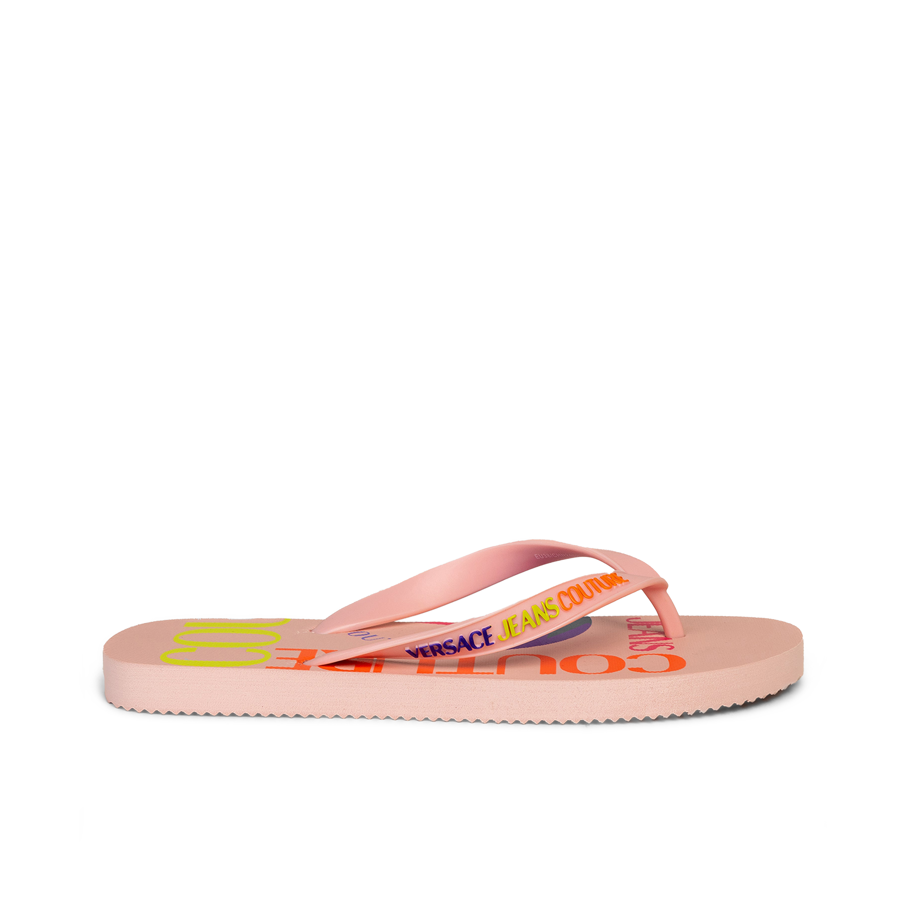 Sandalias Rosadas Versace Couture PVC