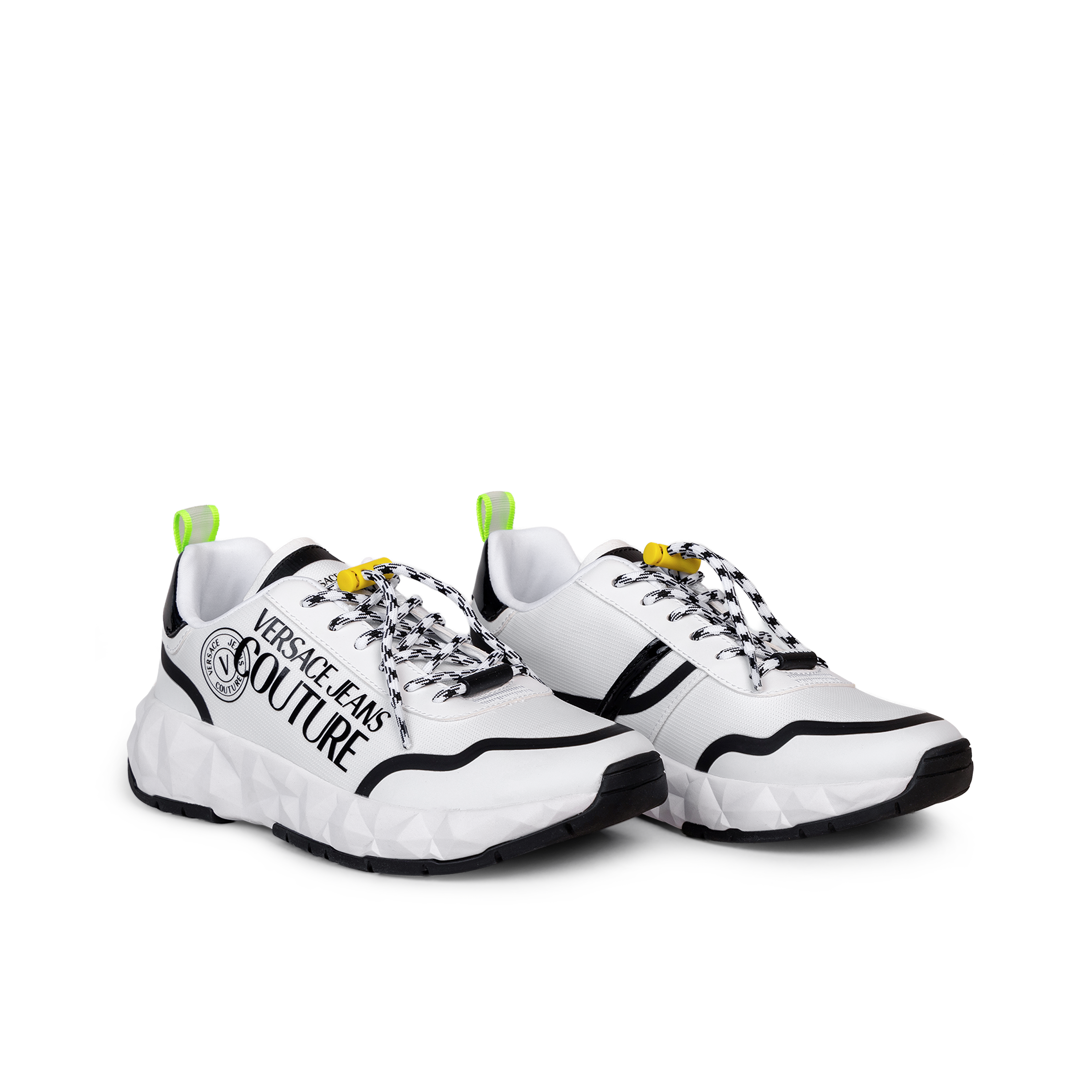 Sneakers Blanco Versace Couture Atom