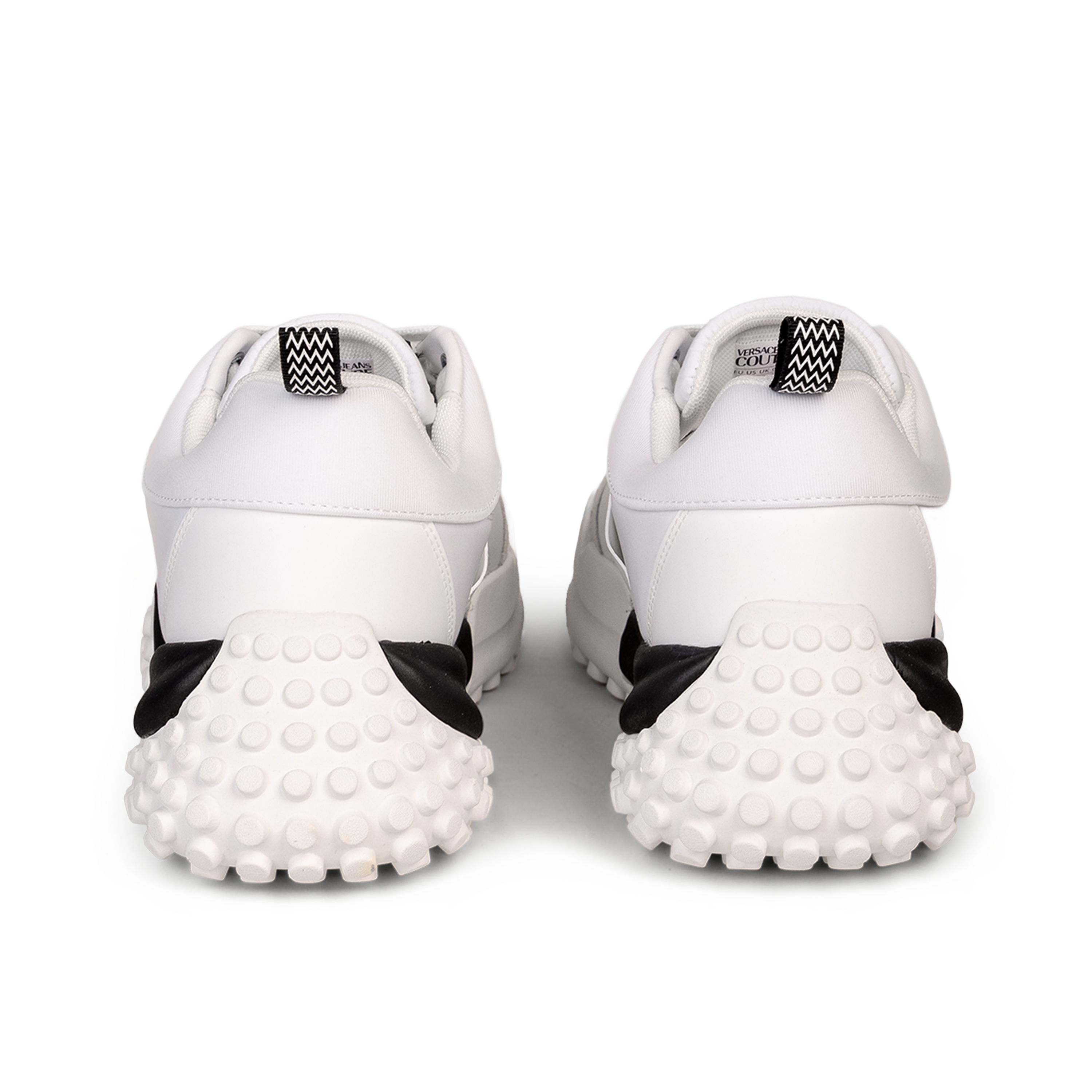 Sneakers Blanco Versace Couture V Circle Logo