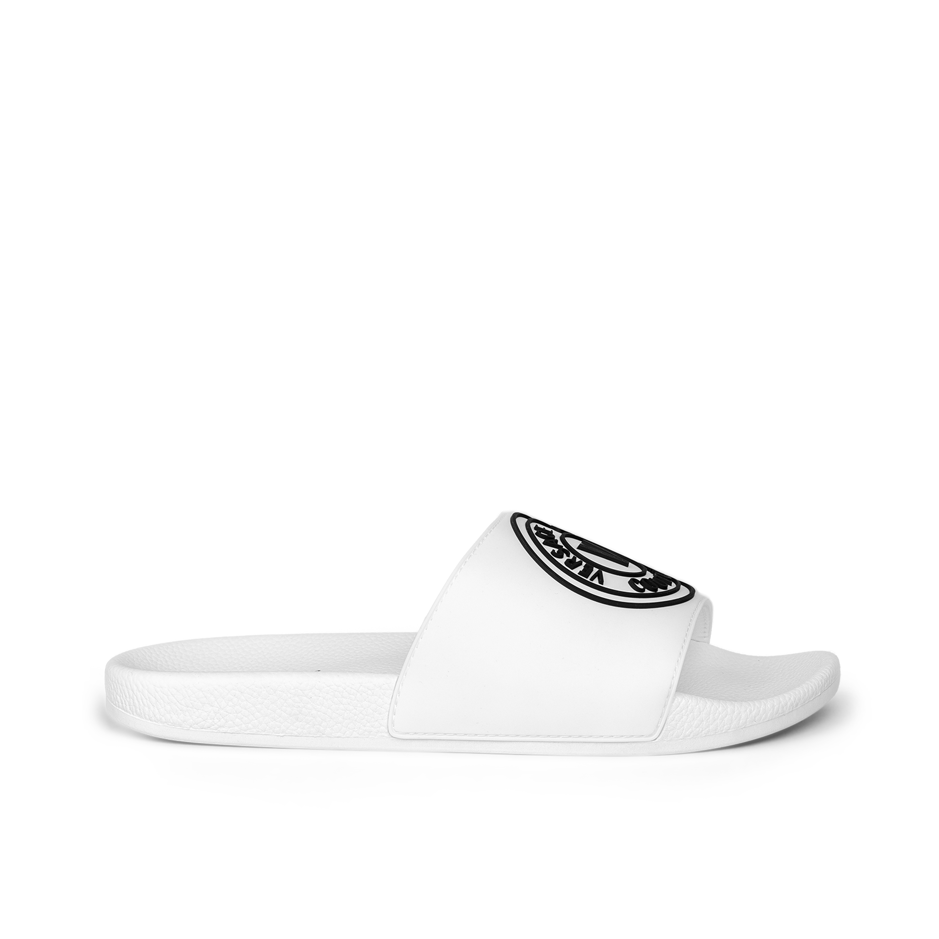 Sandalias Blancas Versace Couture Circle Logo