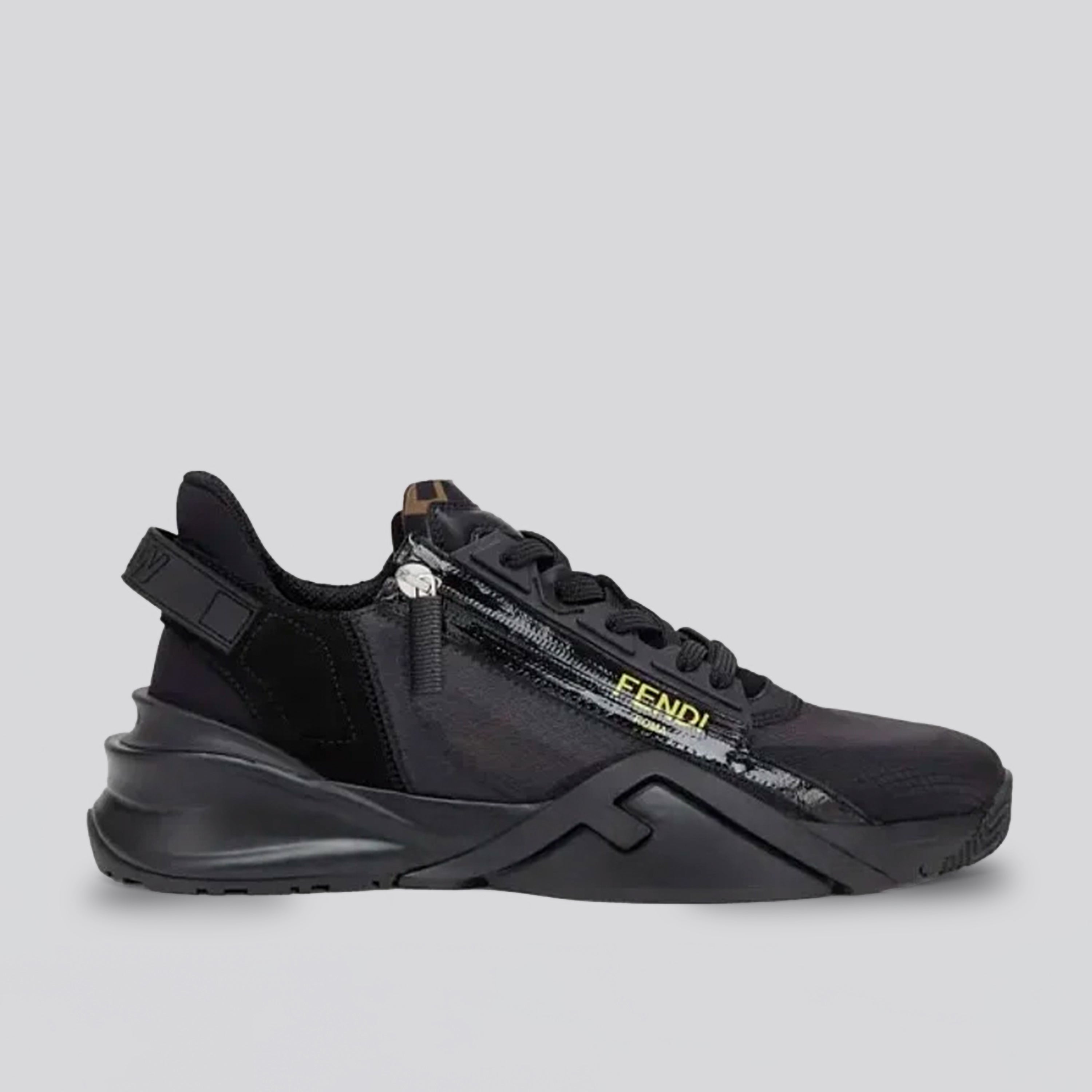 Sneakers Negros Fendi Flow