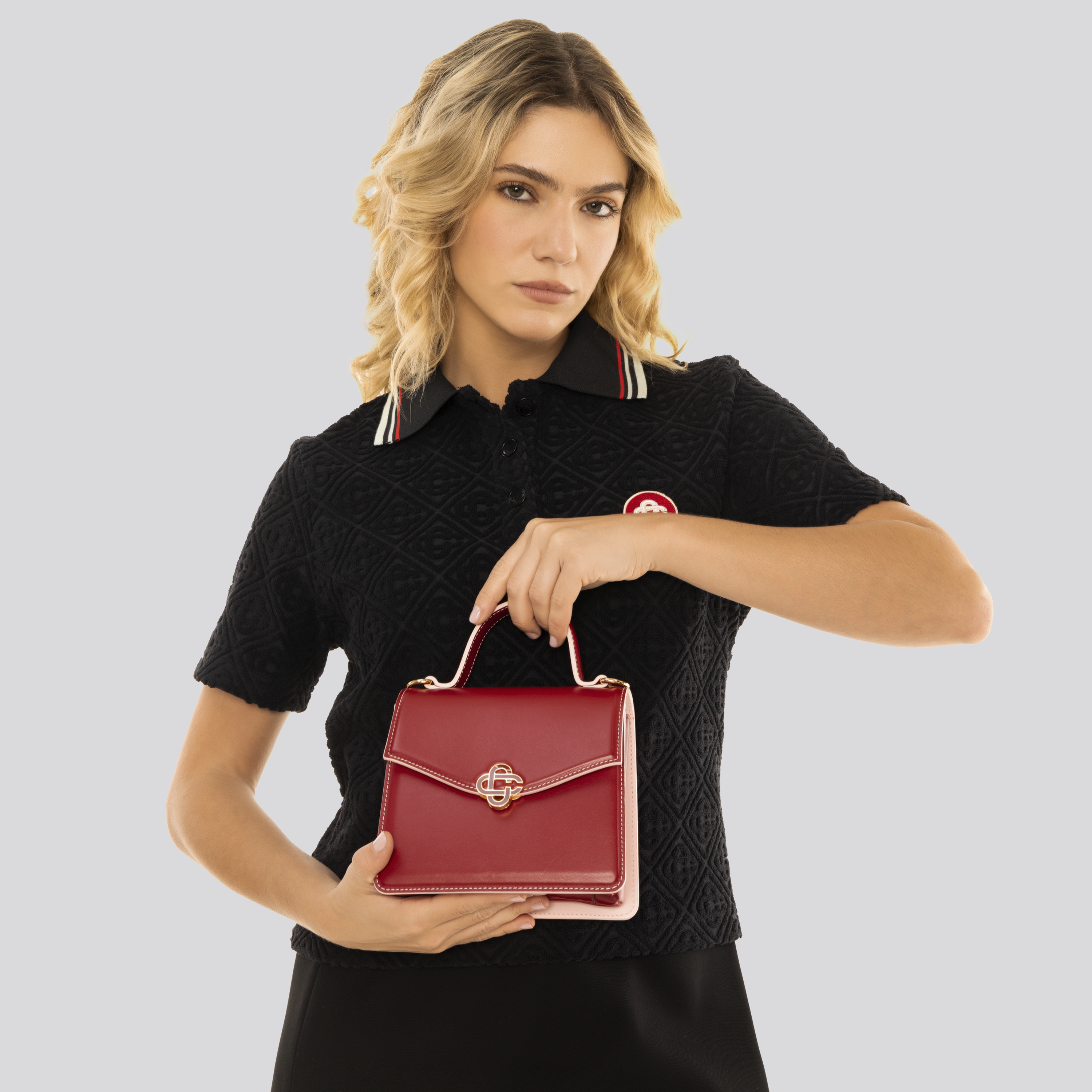 Cartera Roja Casablanca New Jeanne