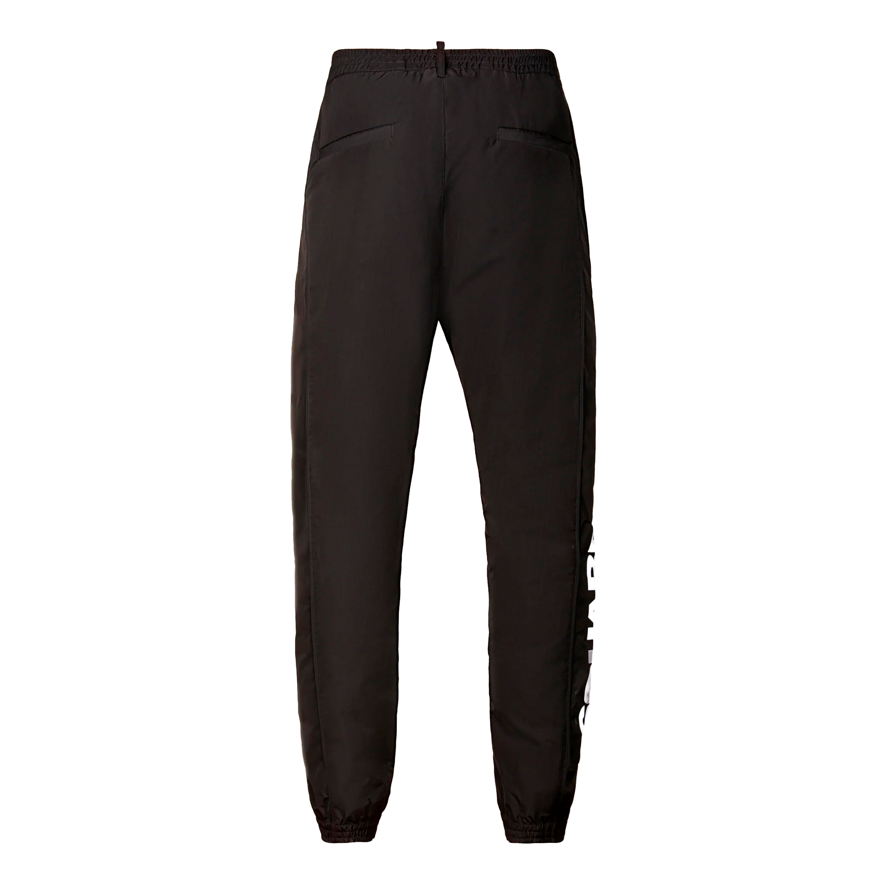 Pantalón Negro Dsquared2 Logo vertical