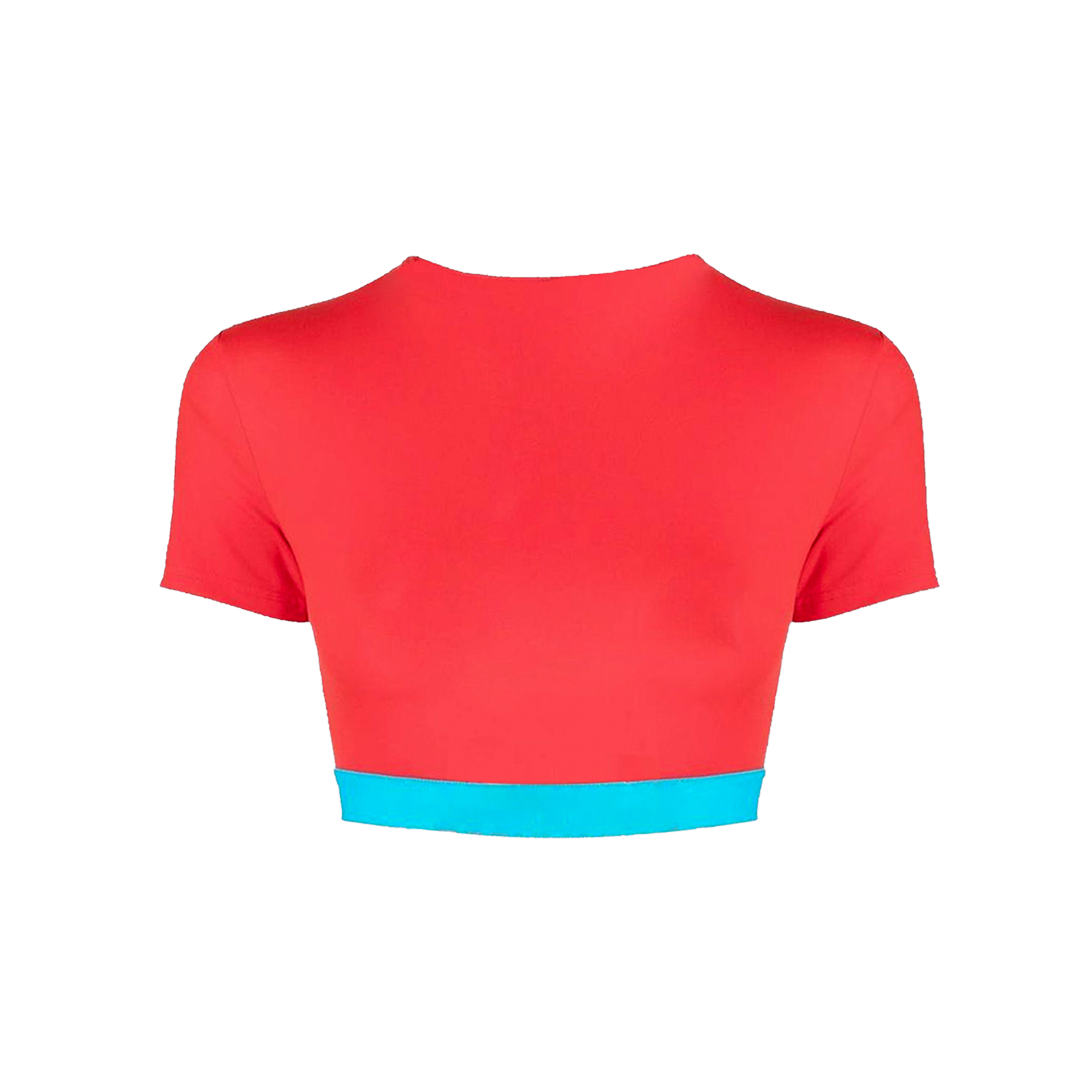 Top Rojo Dsquared2 Azul Logo Band