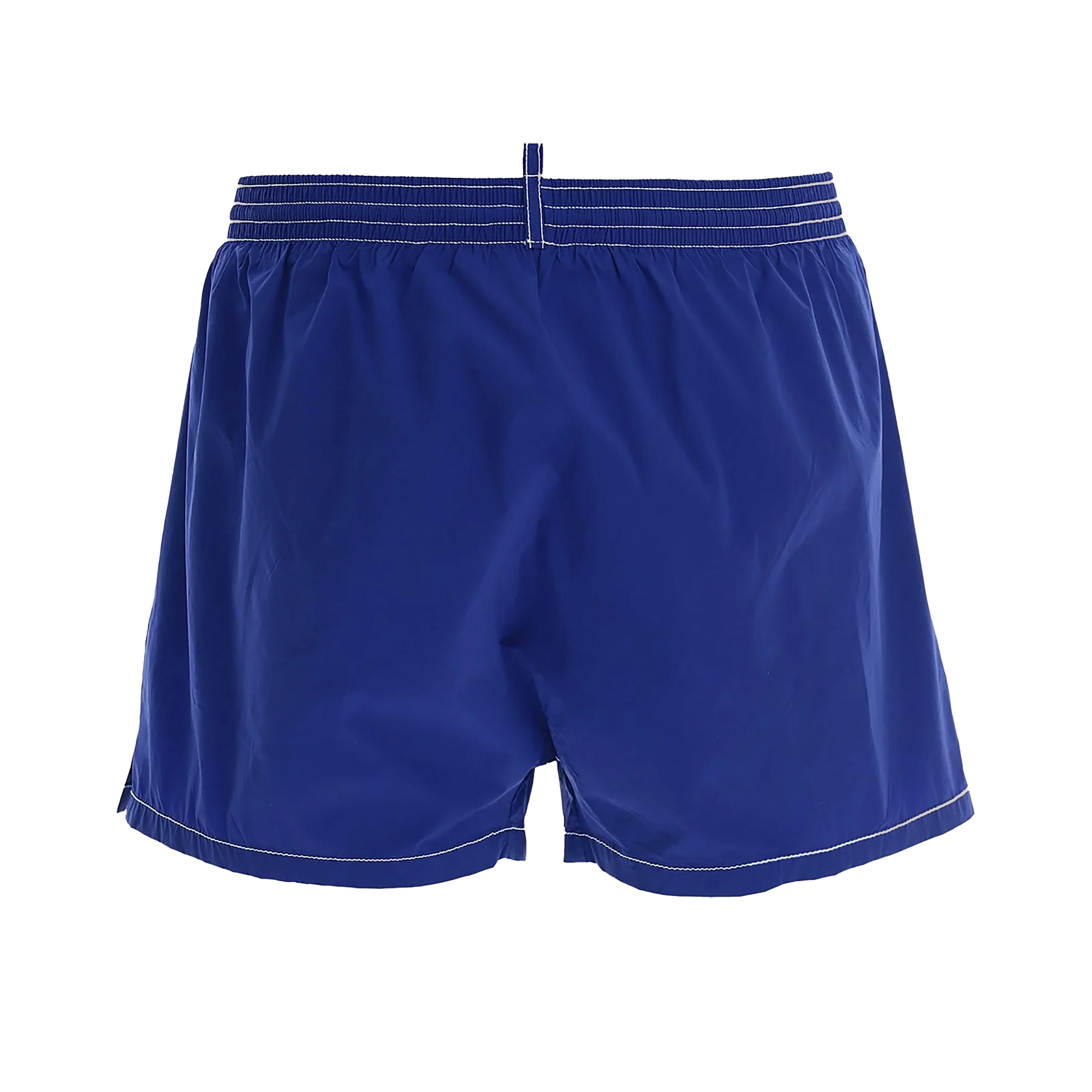 Pantaloneta Azul Dsquared2 Logo Multicolor Long