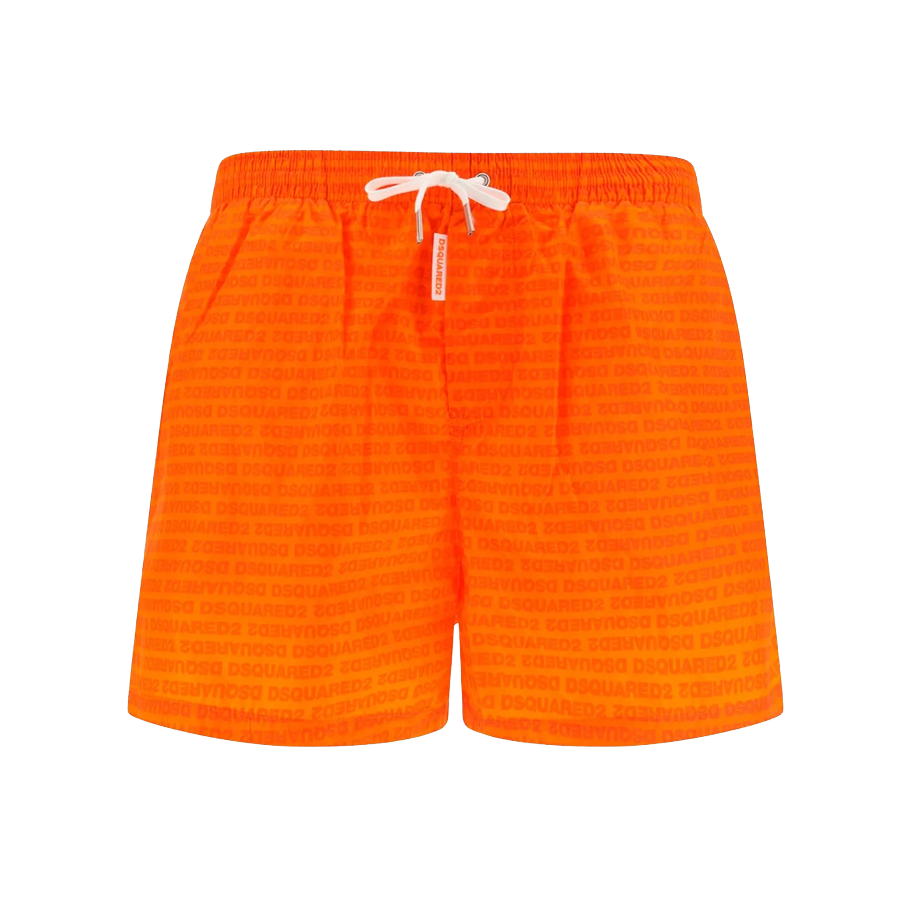 Pantaloneta Naranja Dsquared2 Monogram Long