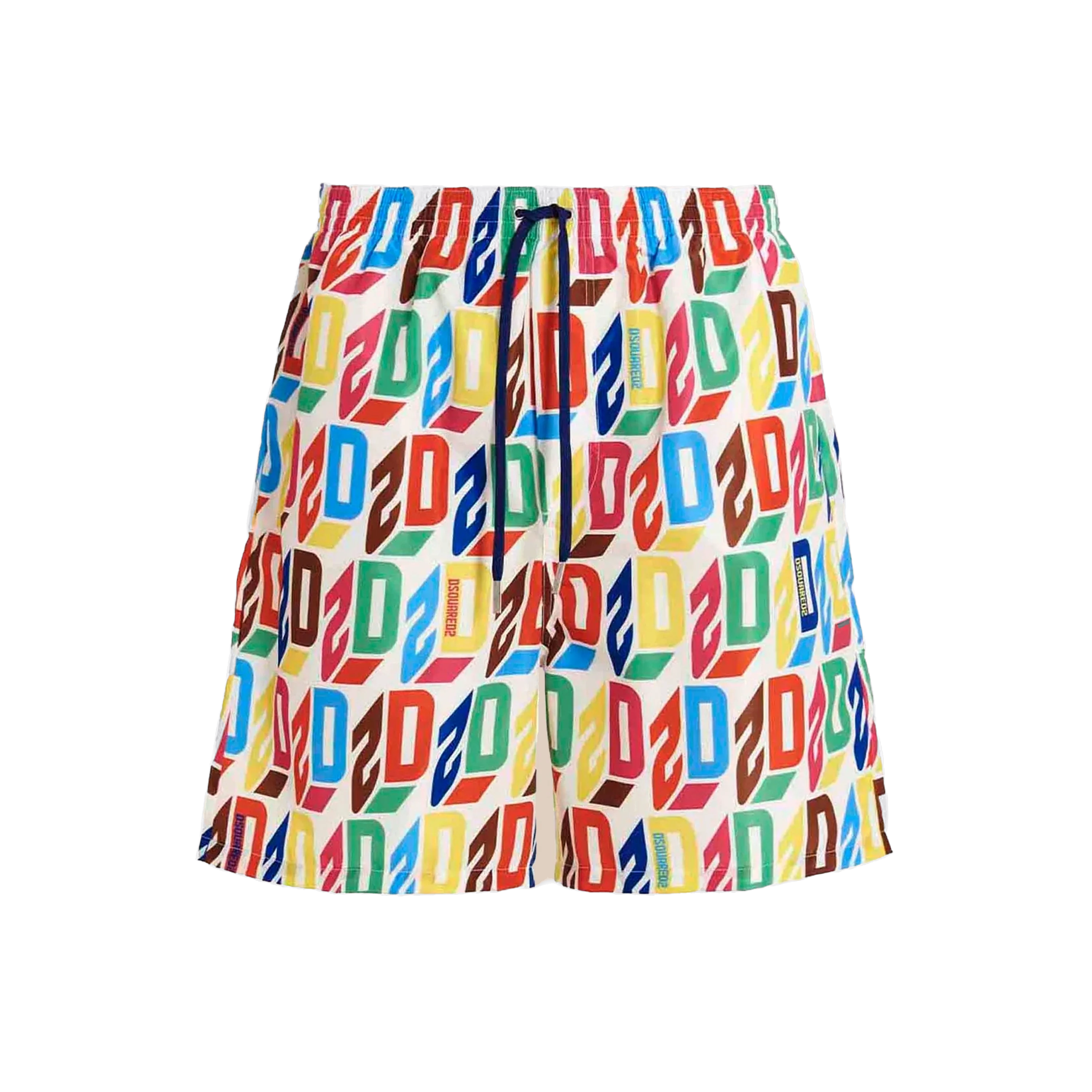 Pantaloneta Multicolor Dsquared2 Monogram