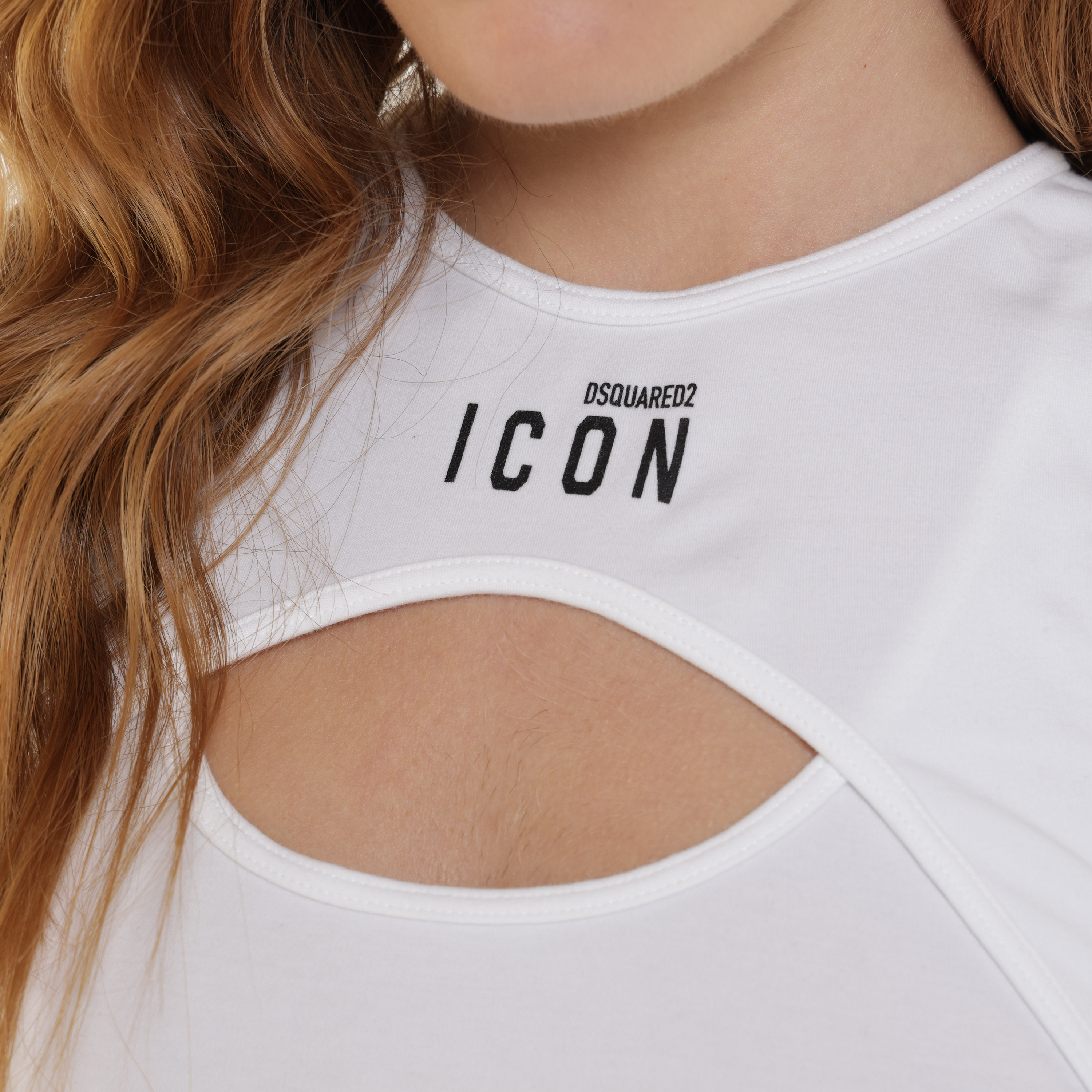 Top Blanco Dsquared2 Icon