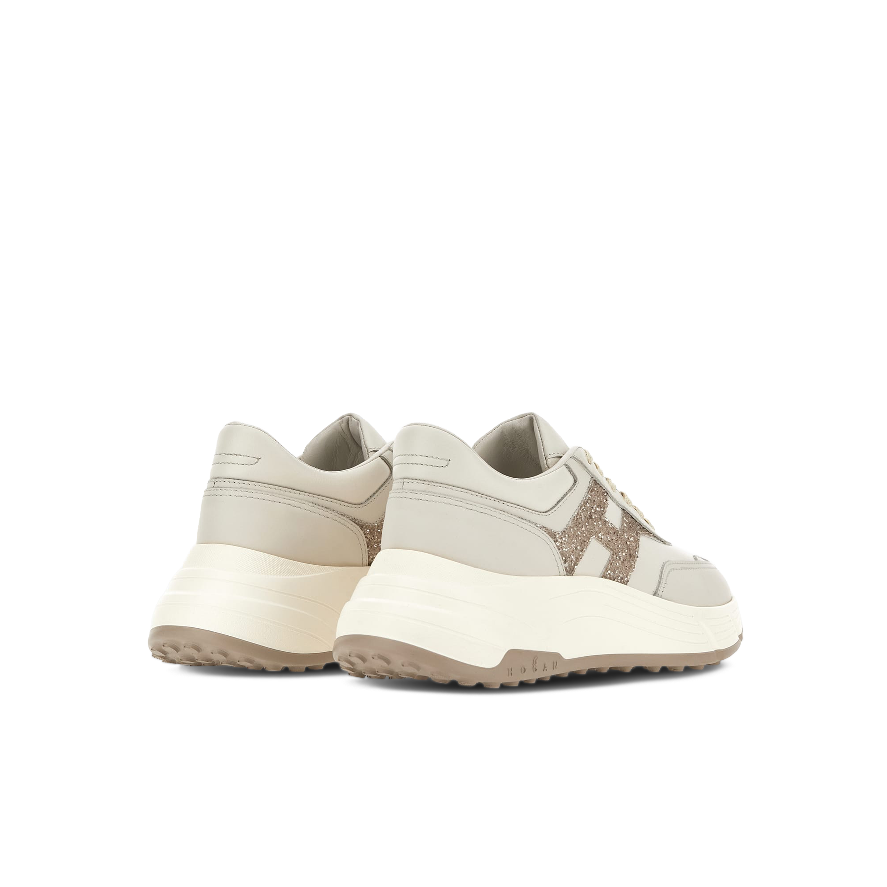 Sneakers Blancos Hogan Hi Fi Allacciato H