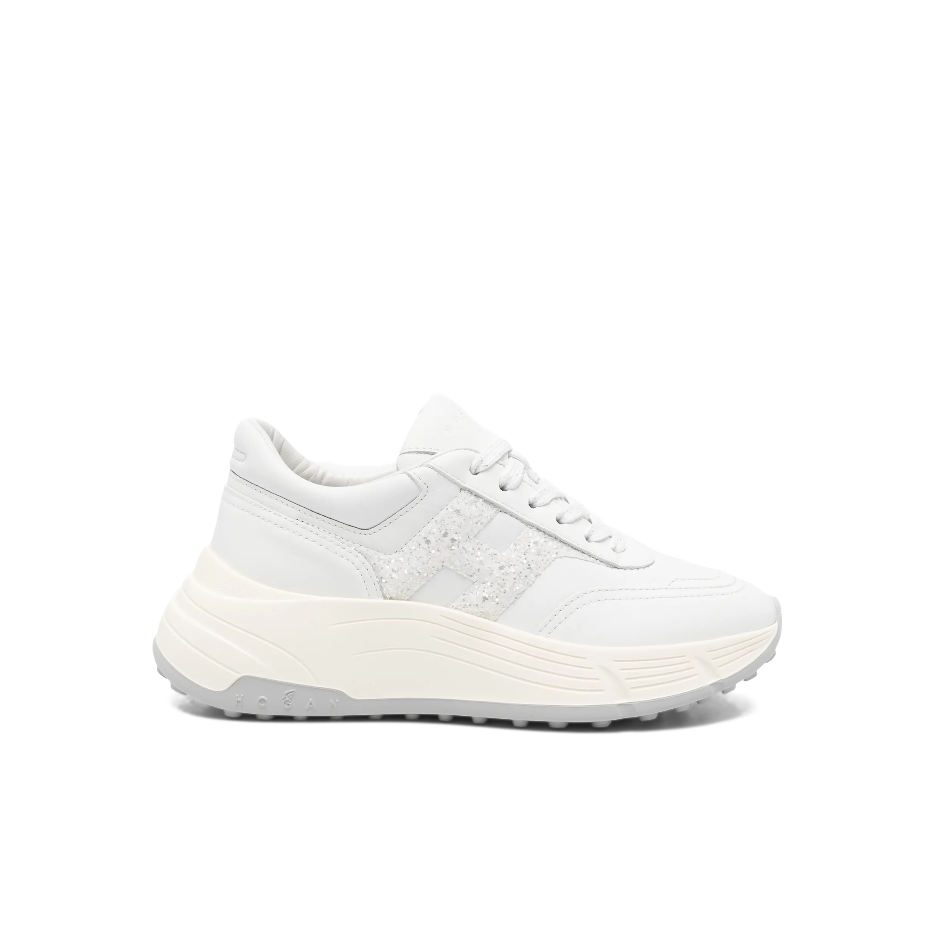 Sneakers Blancos Hogan Hi Fi Allacciato H