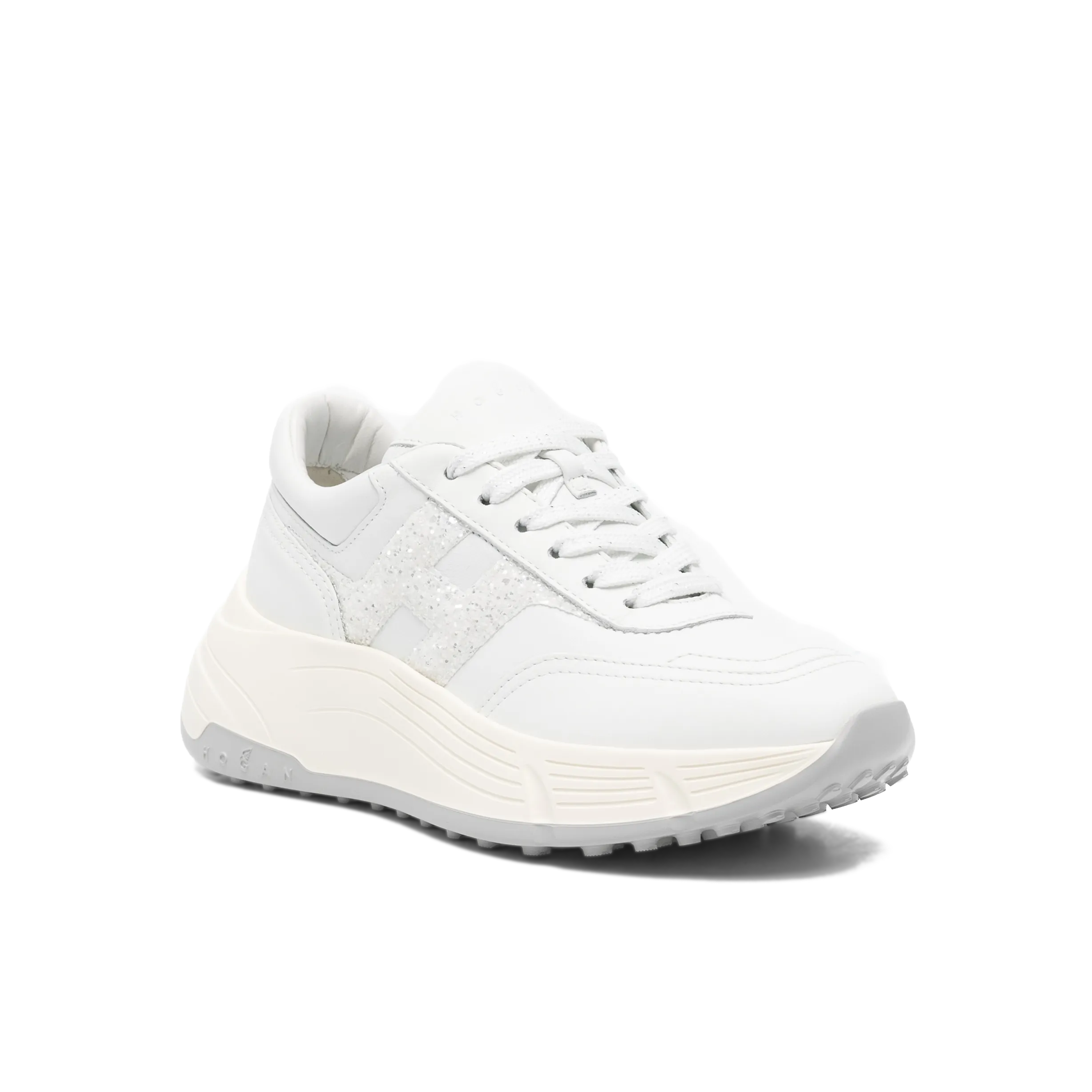 Sneakers Blancos Hogan Hi Fi Allacciato H