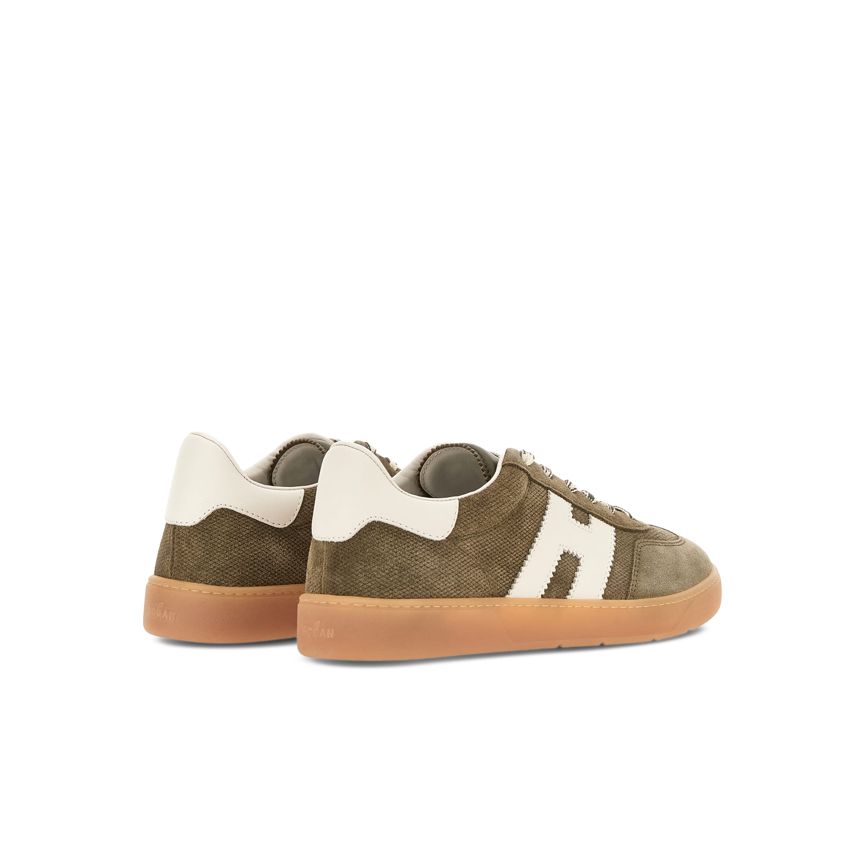 Sneakers Verdes Hogan Cool Allacciato H