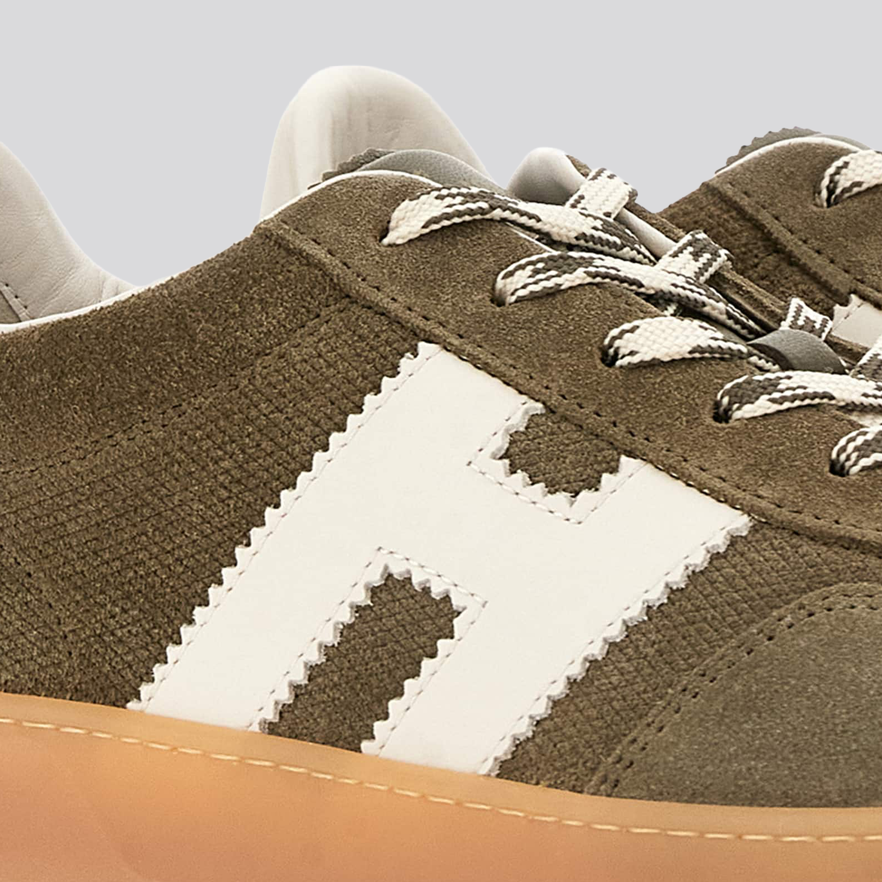 Sneakers Verdes Hogan Cool Allacciato H