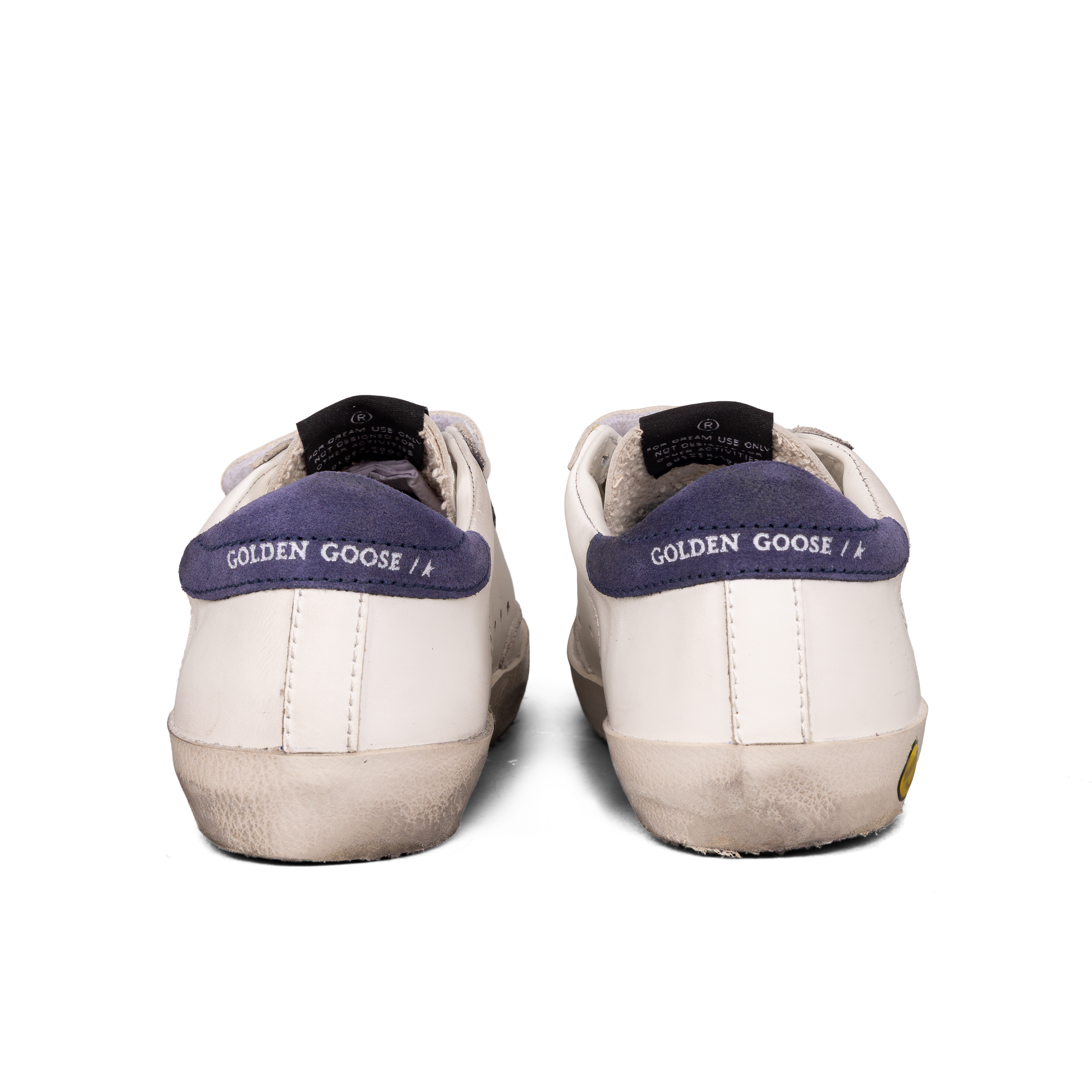 Sneakers Blancos Golden Goose Velcro Super-Star Leather