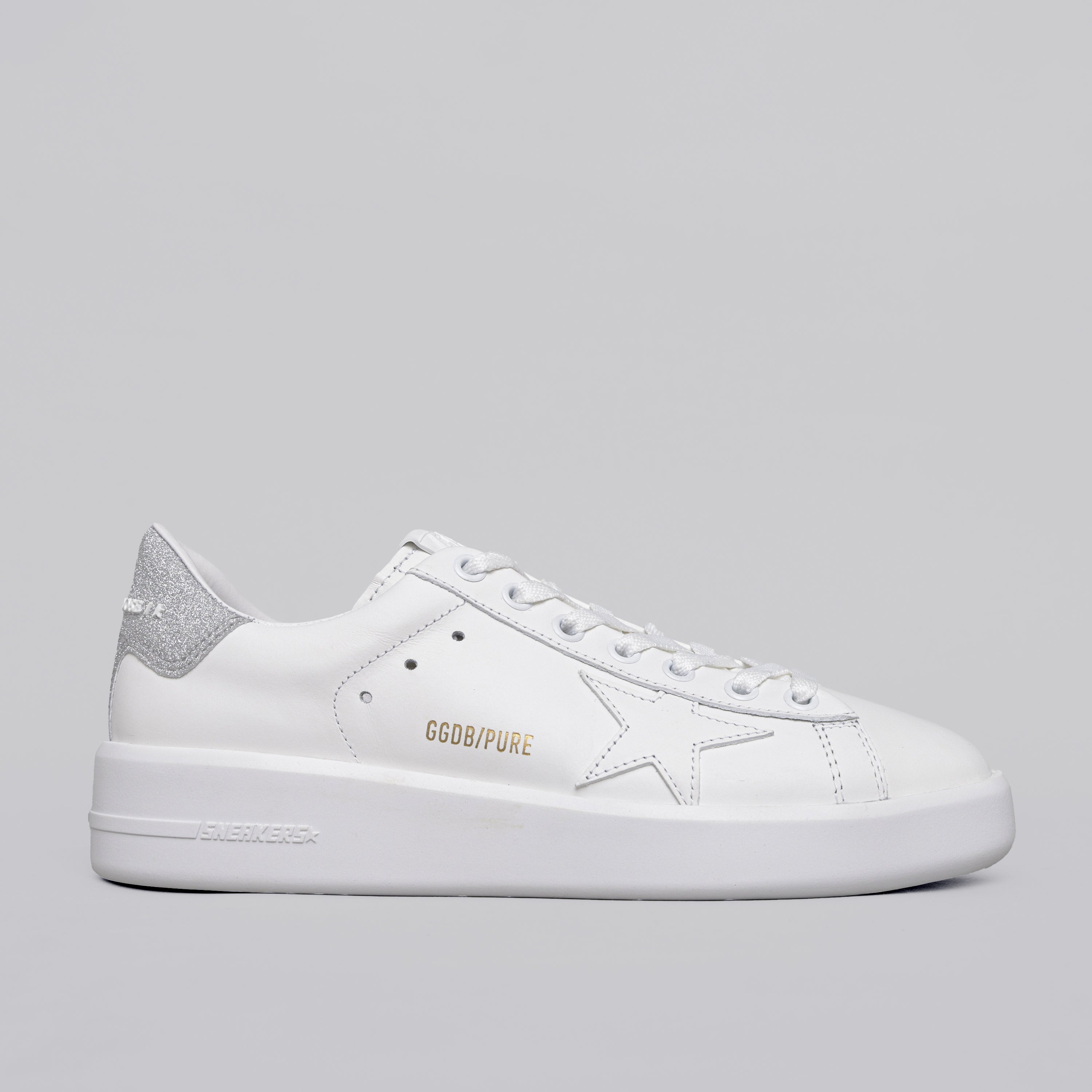 Sneakers Blancos Golden Goose Pure Star Glitter