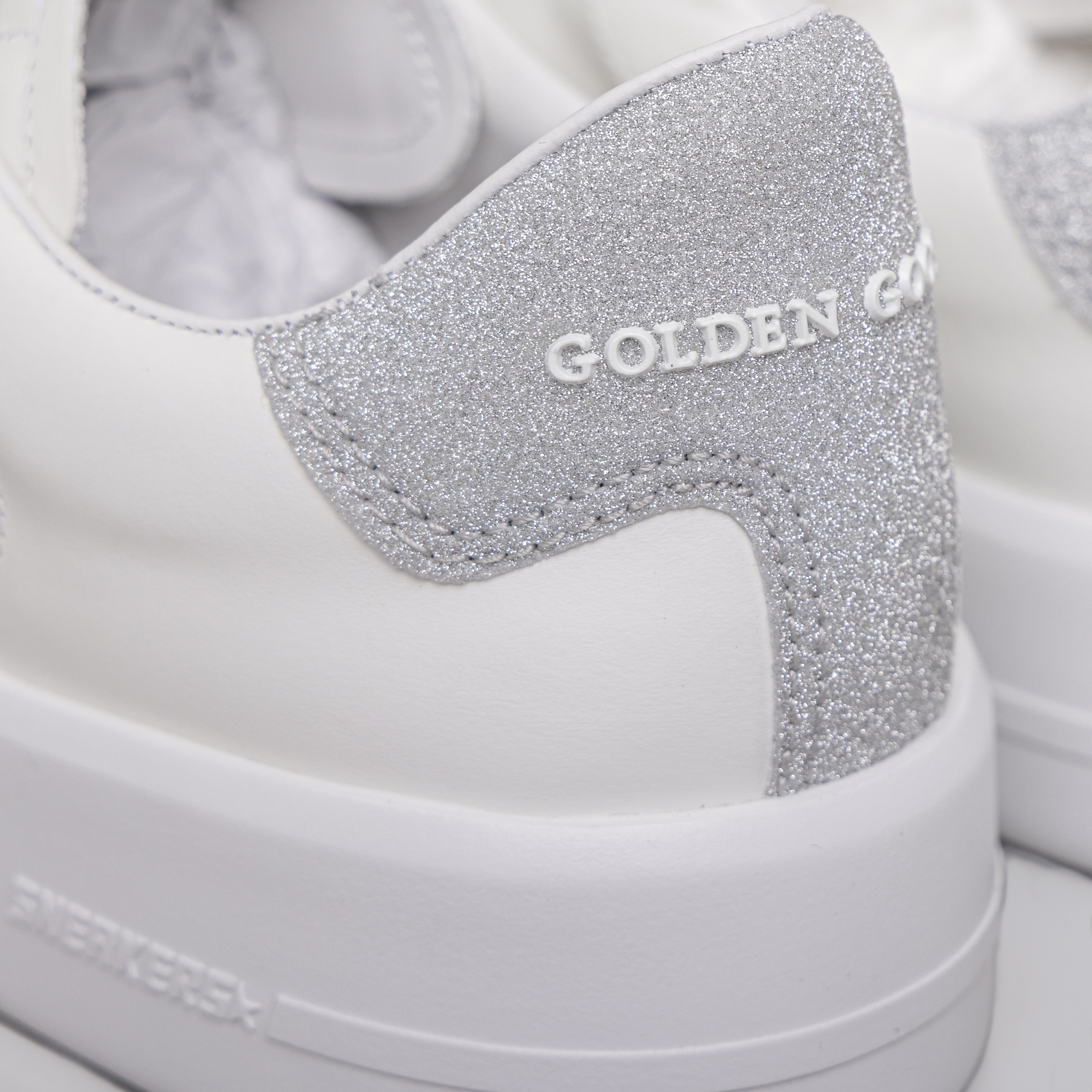 Sneakers Blancos Golden Goose Pure Star Glitter