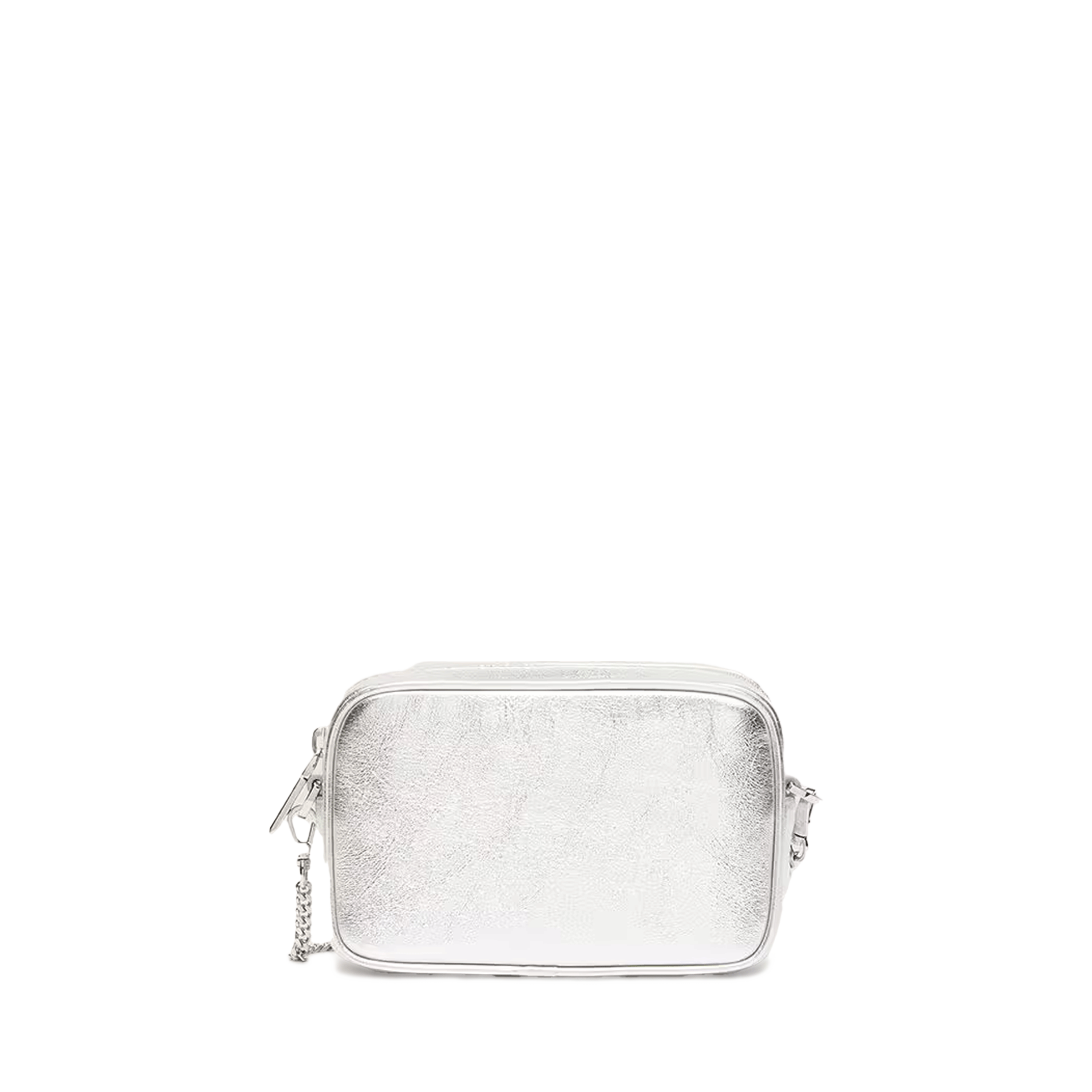 Cartera Silver Golden Goose Mini Star Wrinkled