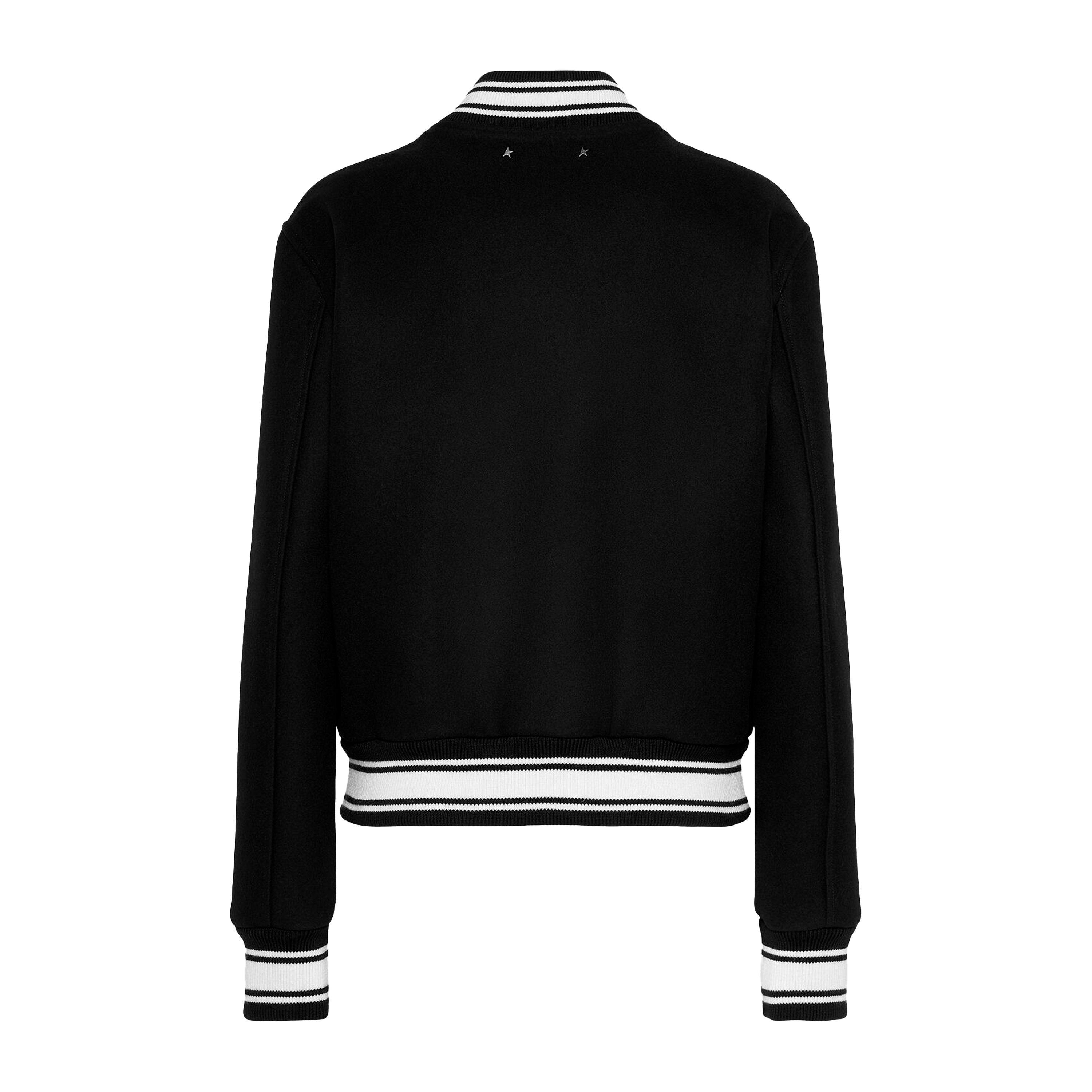 Chaqueta Negra Golden Goose Bomber Compact