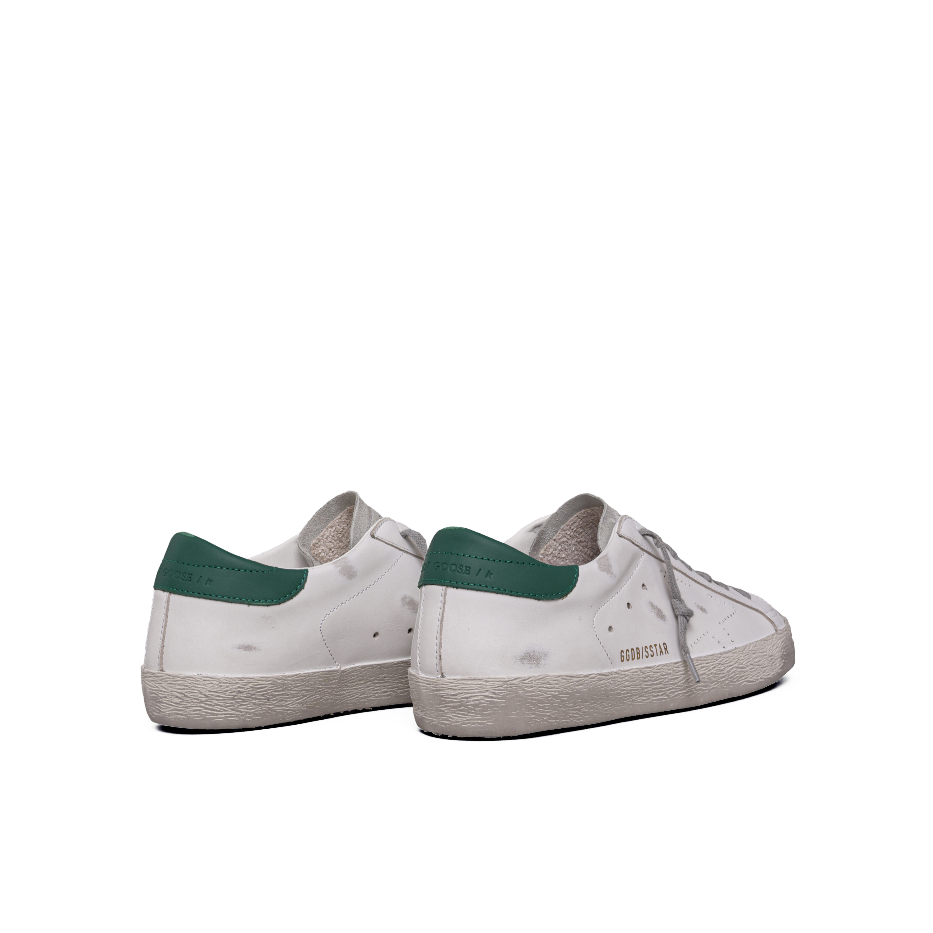 Sneakers Blancos Verde Golden Goose Super-Star