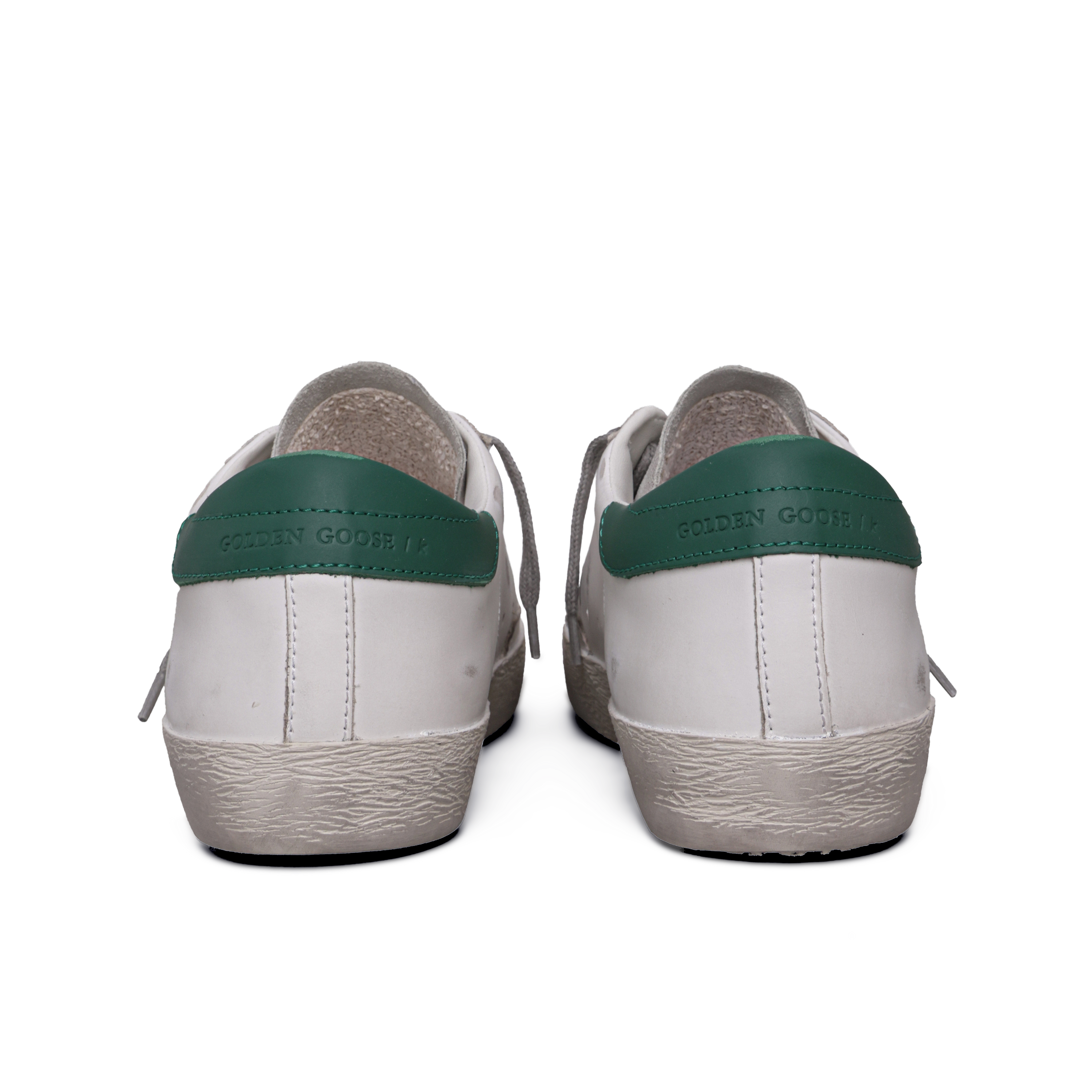 Sneakers Blancos Verde Golden Goose Super-Star