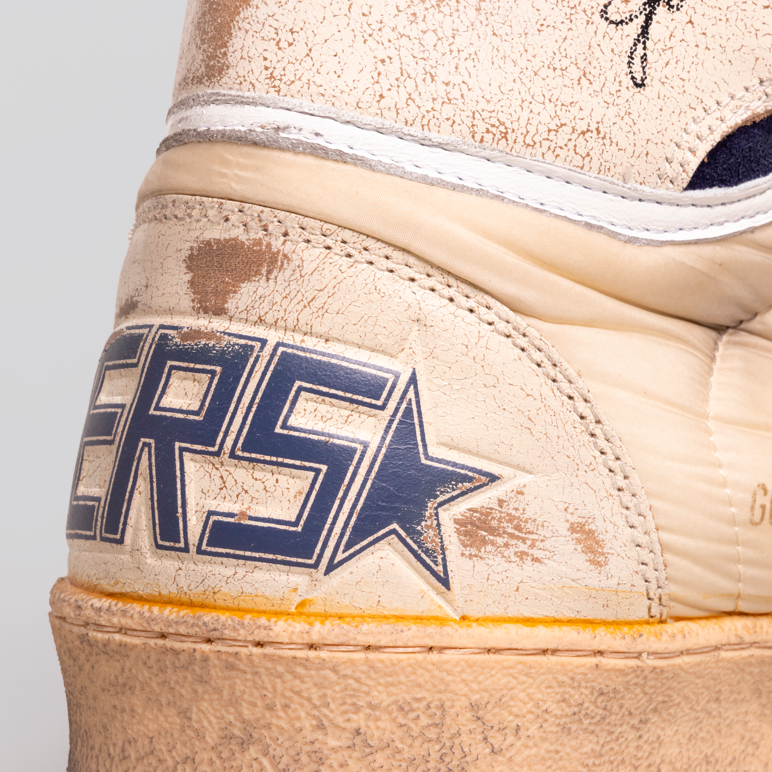 Sneakers Blancos Azul Oscuro Golden Goose Golden Goose Sky Star