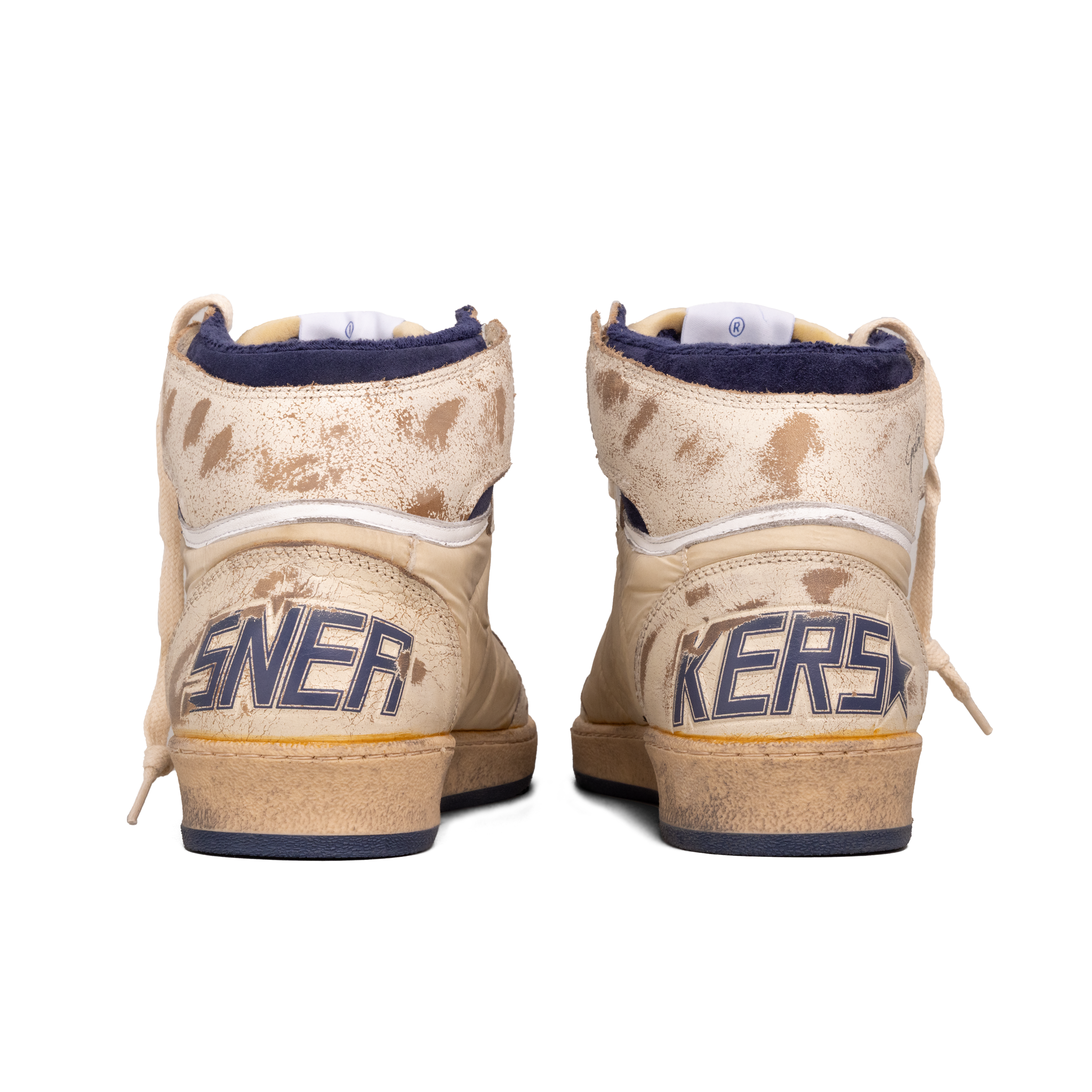 Sneakers Blancos Azul Oscuro Golden Goose Golden Goose Sky Star