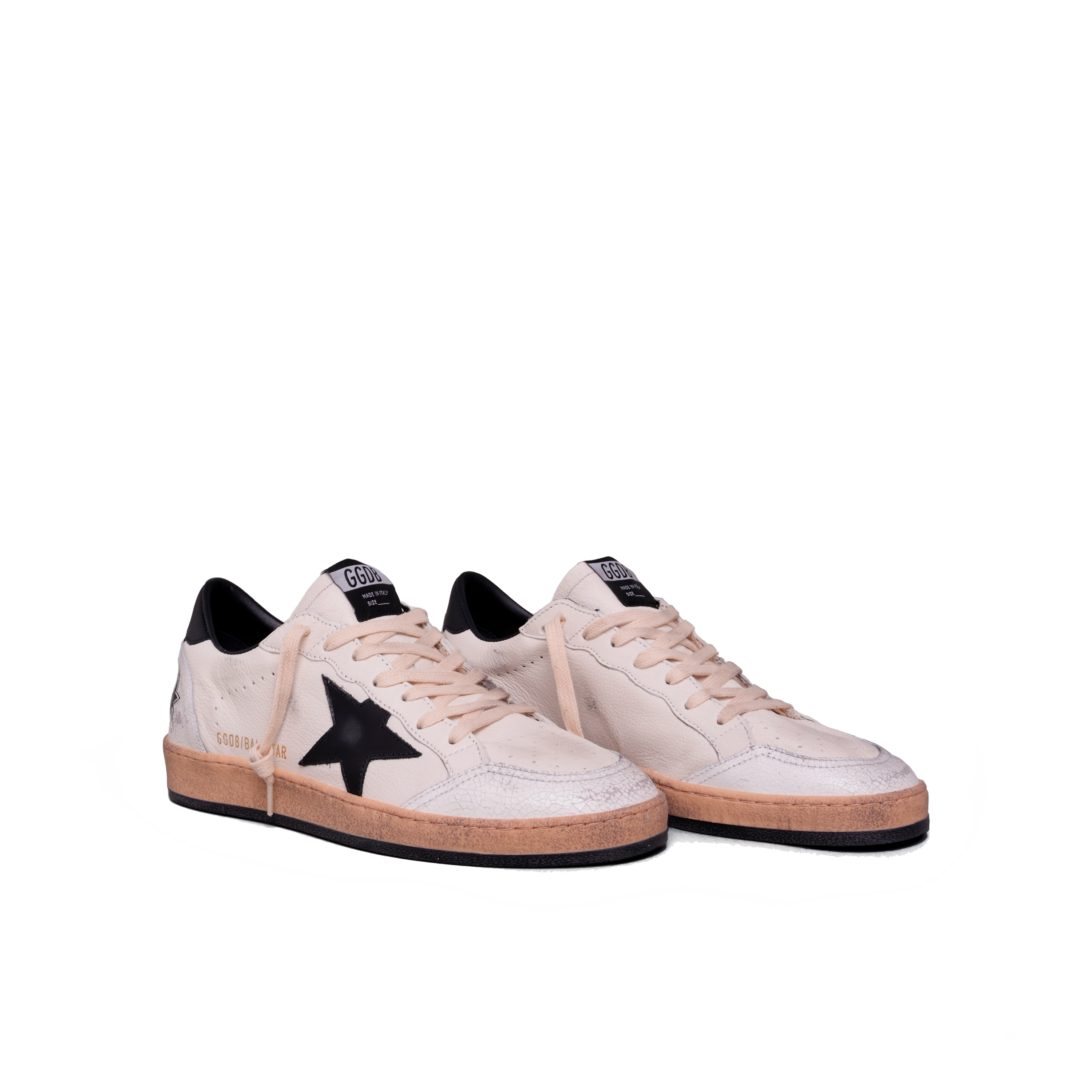 Sneakers Blancos Negro Golden Goose Ballstar