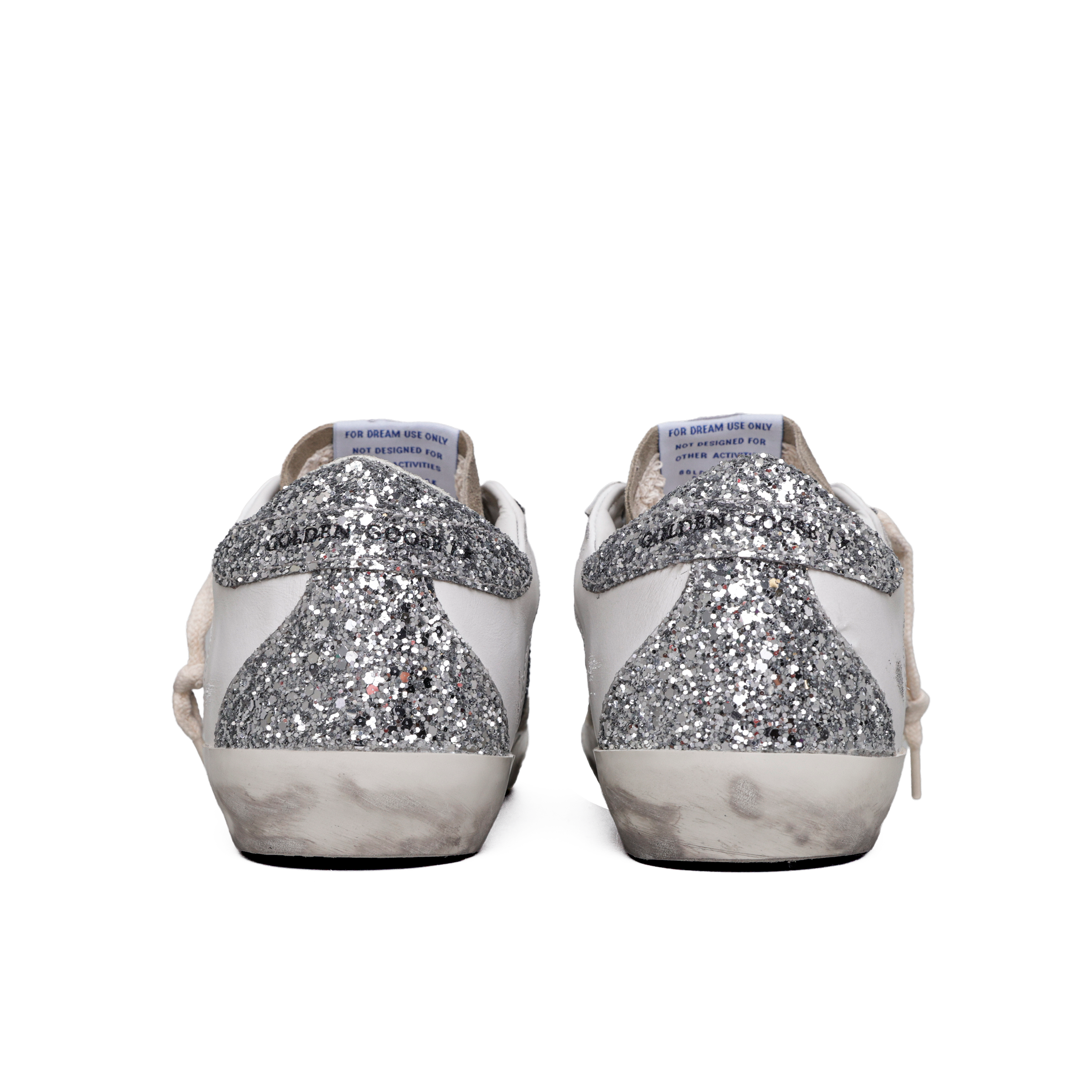 Sneaker Silver Golden Goose Super-Star Glitter