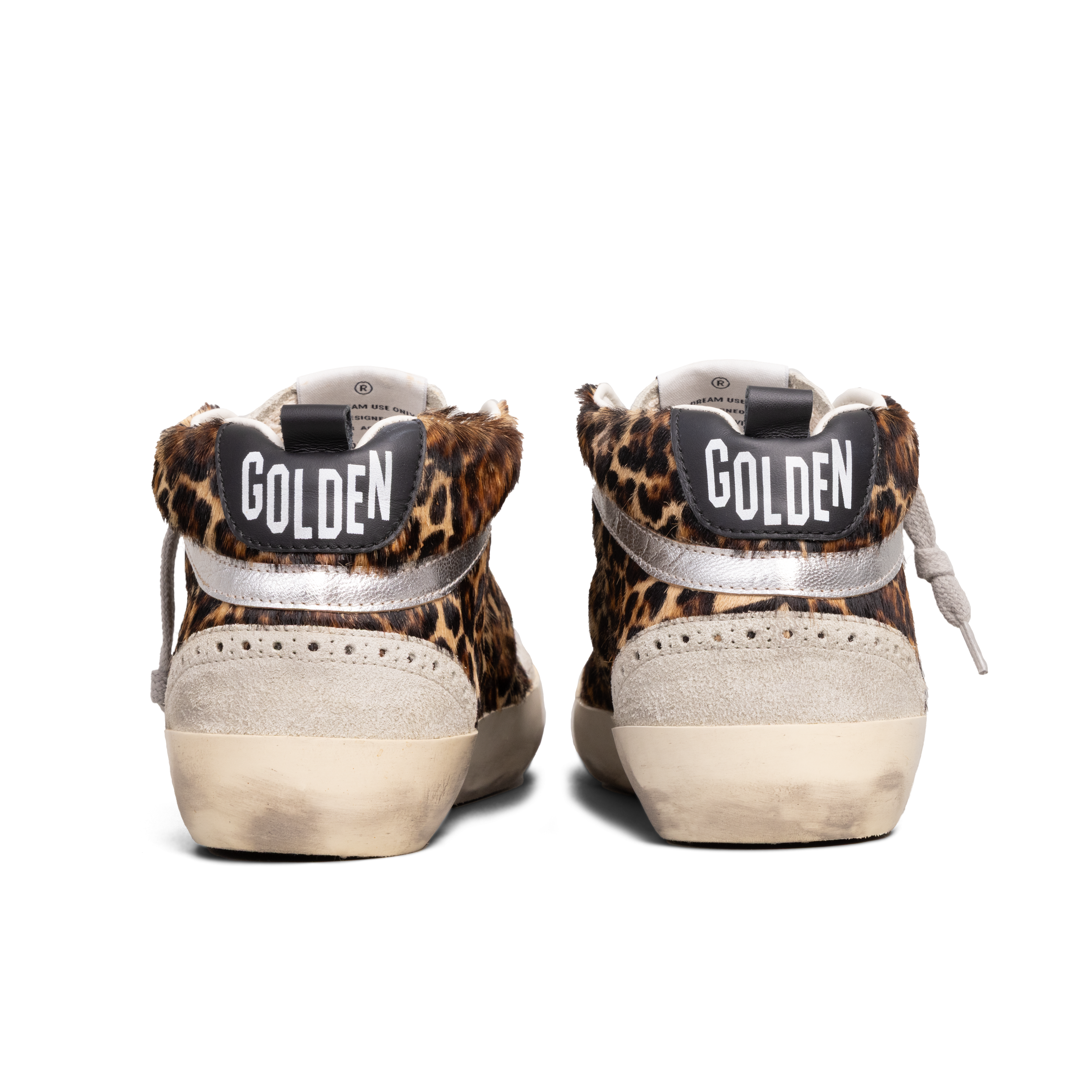 Sneakers Beige Golden Goose Mid Star Horsy
