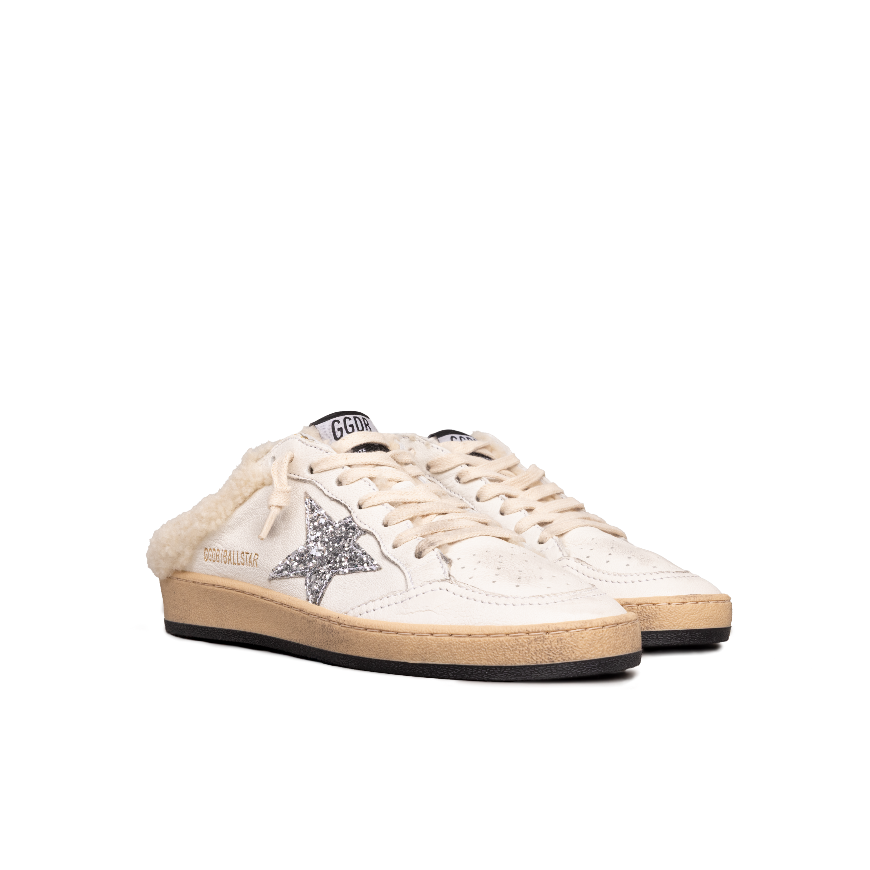 Sneakers Blancos Golden Goose Ballstar Sabot Glitter