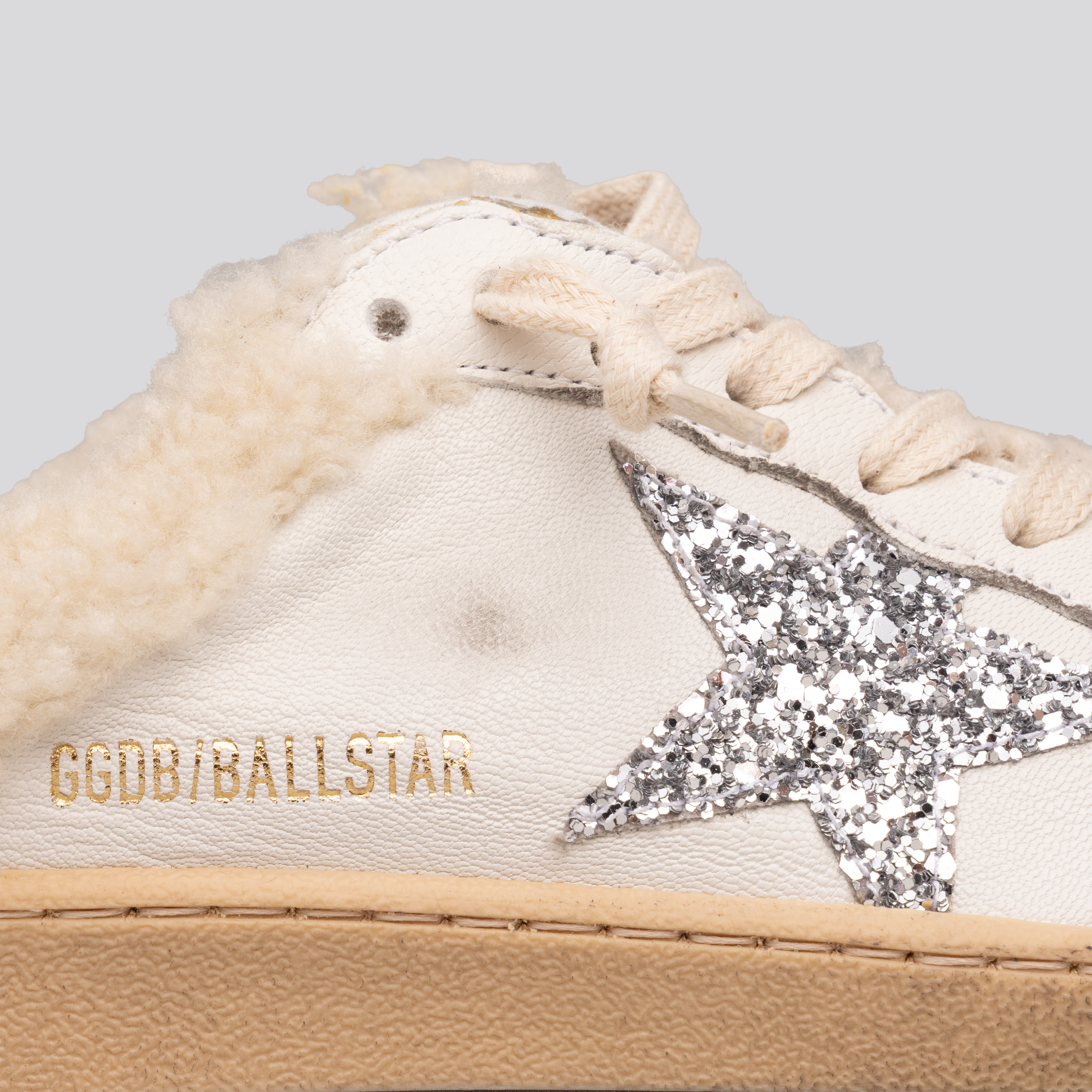 Sneakers Blancos Golden Goose Ballstar Sabot Glitter