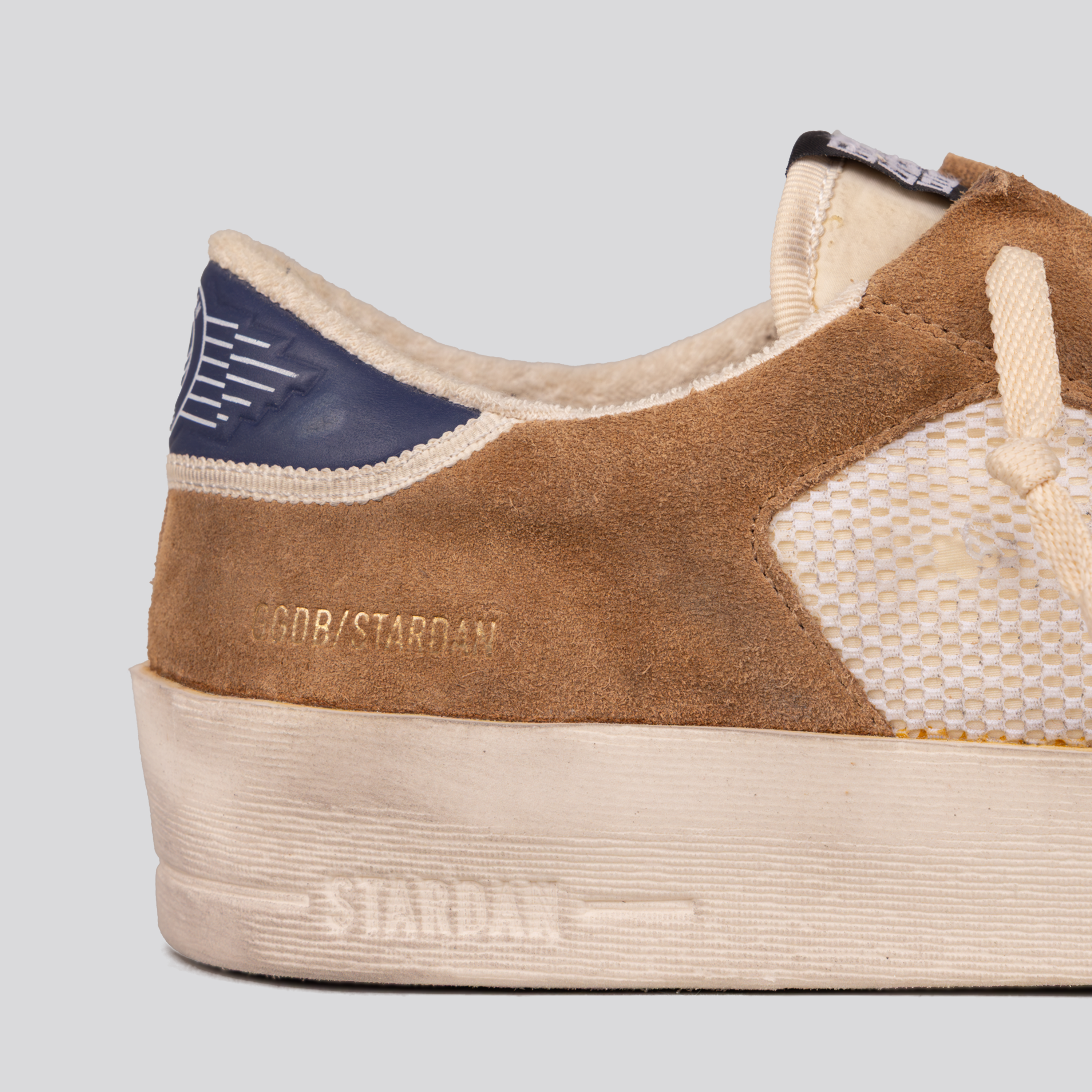 Sneakers Beige Golden Goose Stardan Delave'