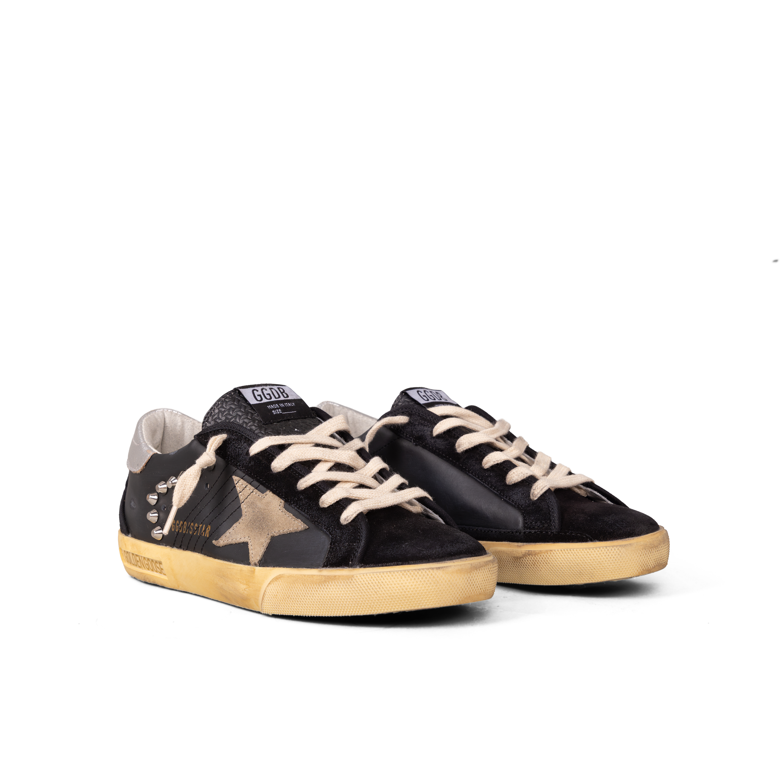 Sneakers Negros Golden Goose Super-Star Leather