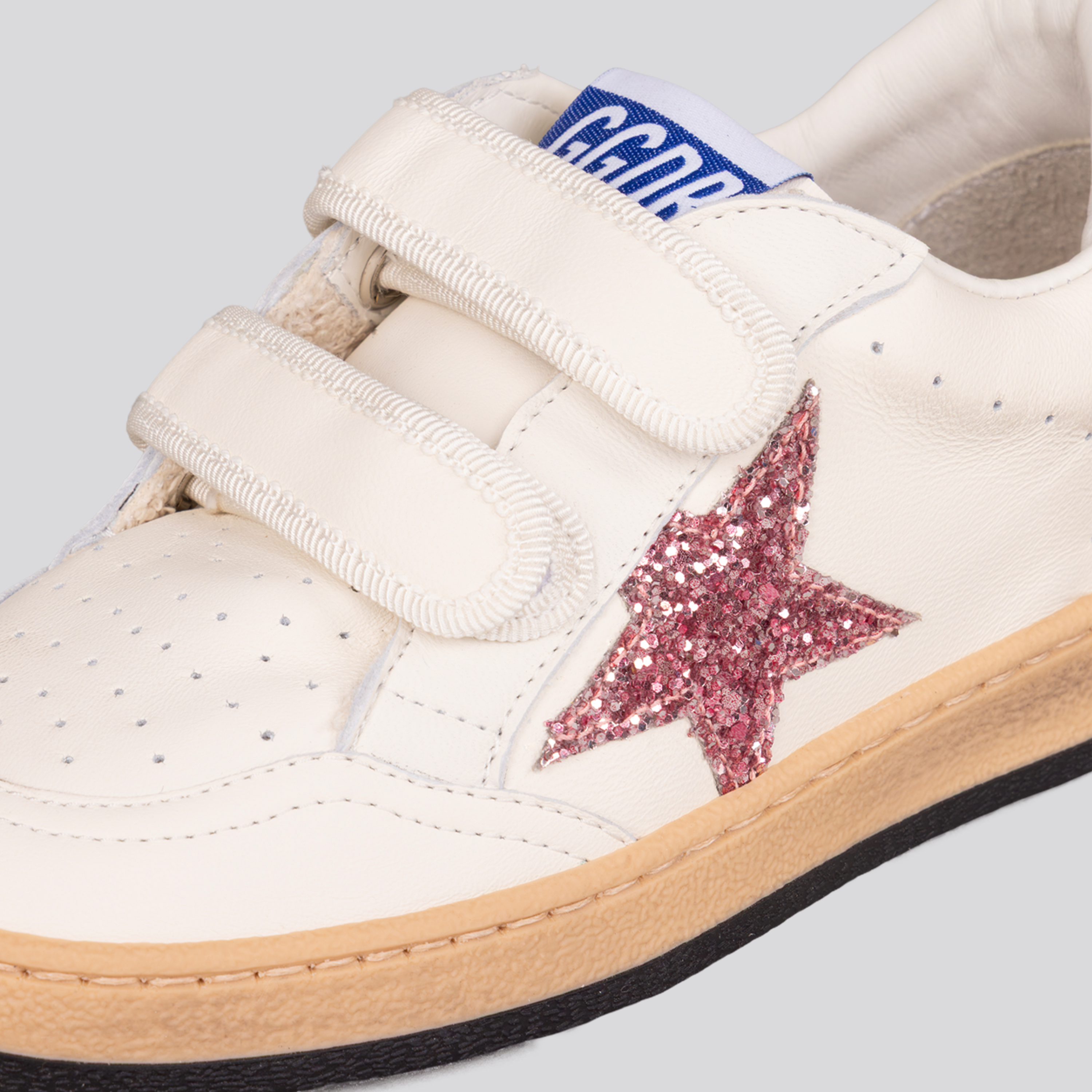 Sneakers Blancos Golden Goose Ballstar Glitter Star & Heel