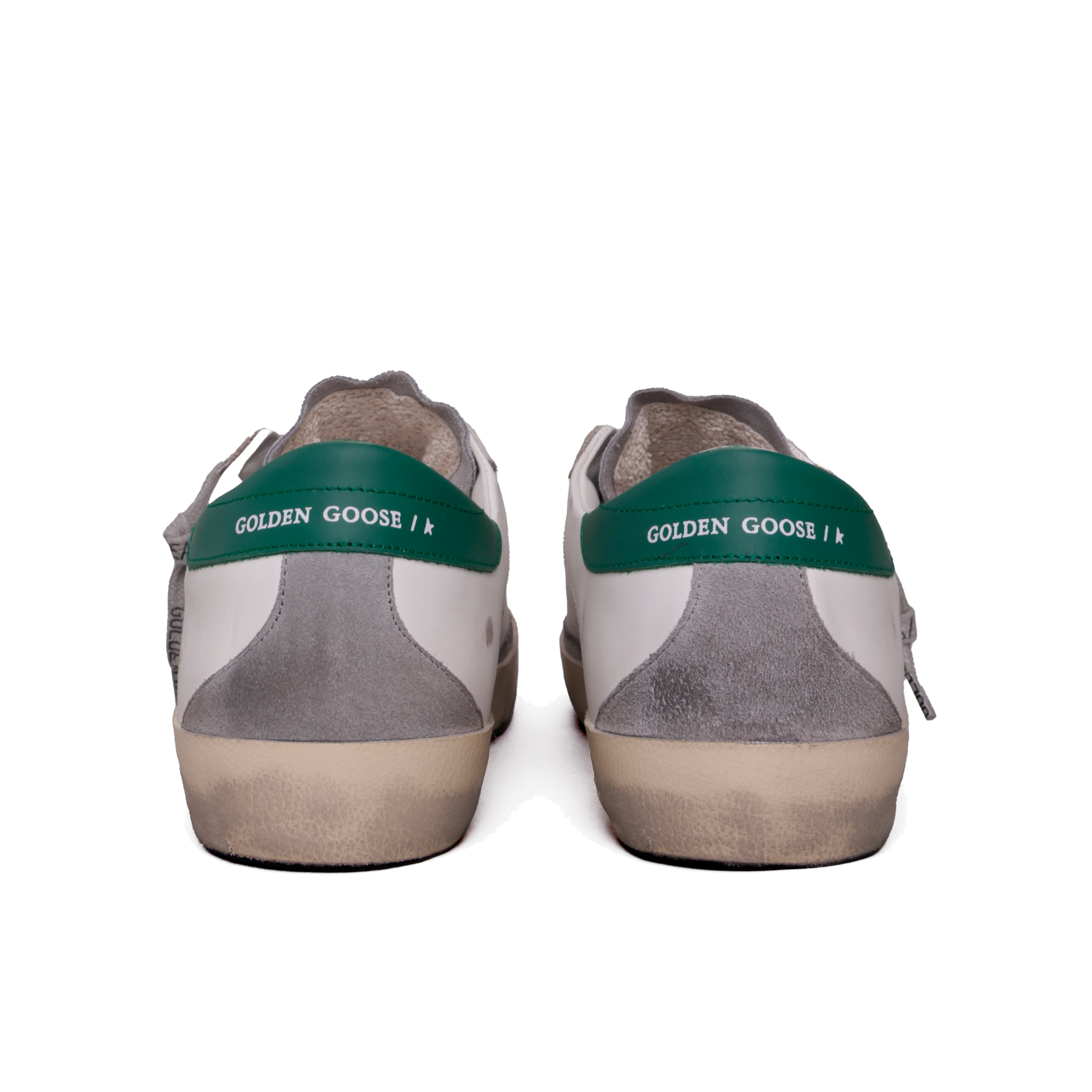 Sneakers Blancos Verde Golden Goose Super-Star