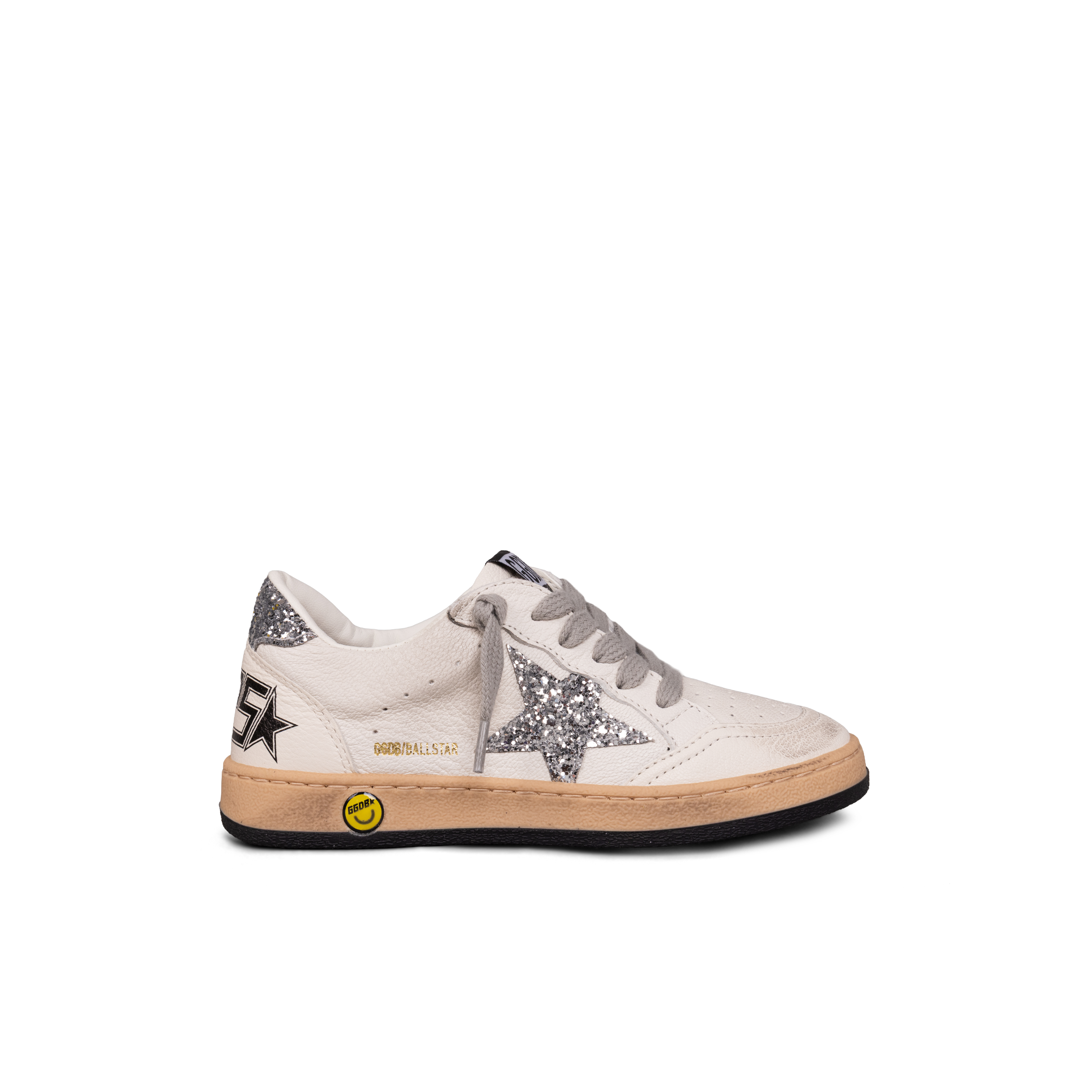 Sneakers Blancos Golden Goose Ballstar Glitter Star & Heel