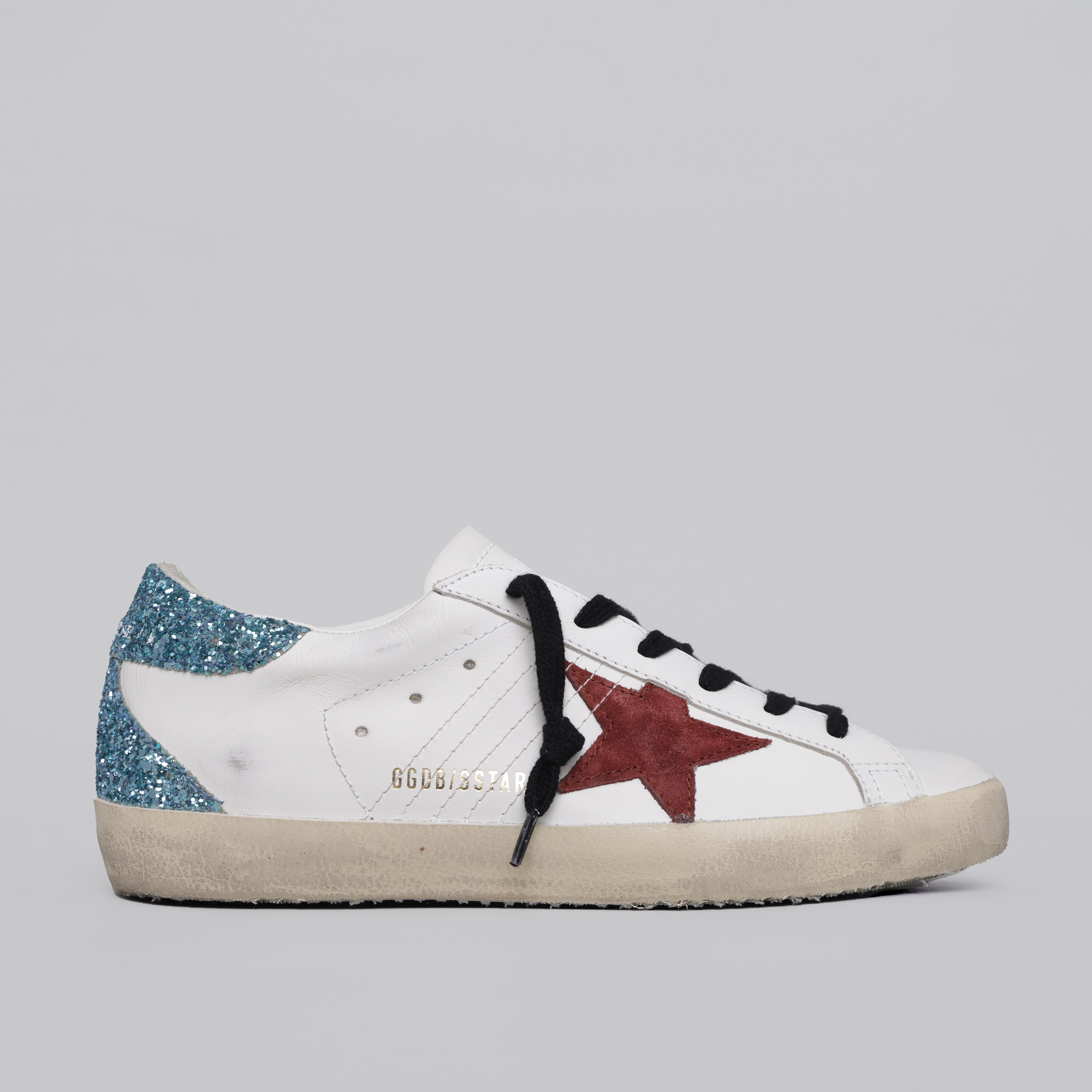 Sneakers Blanco Verde Golden Goose Super-Star