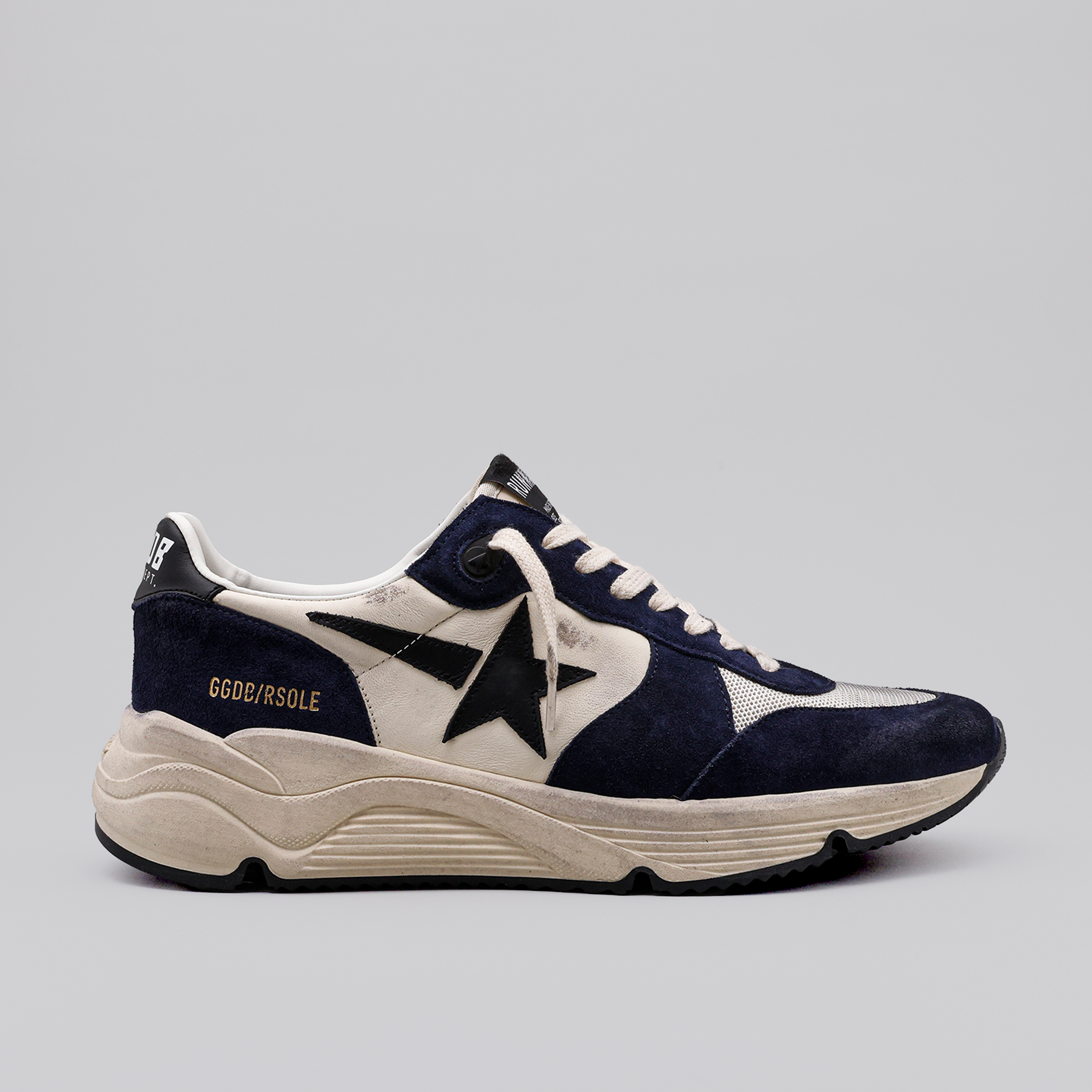 Sneakers Azules Golden Goose Running Sole